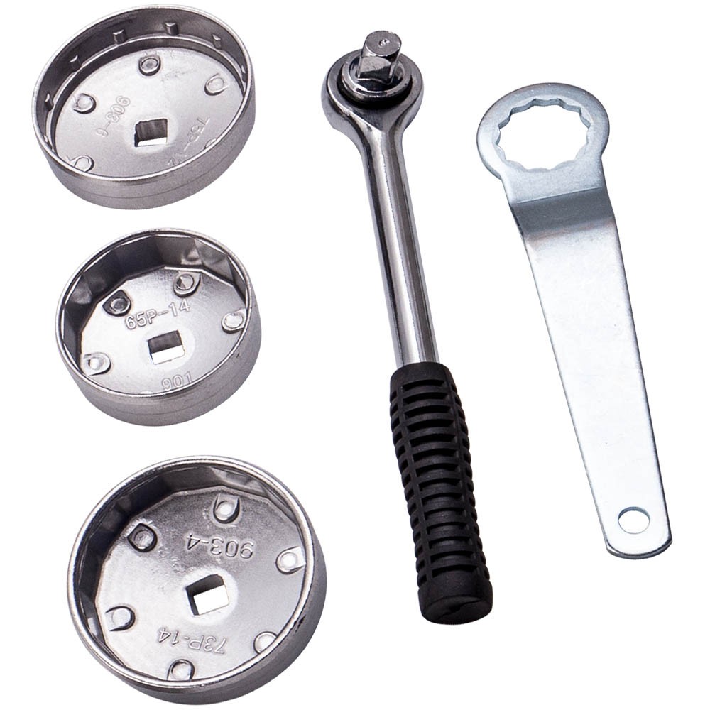 23x Oil Filter Cap Wrench Cup Socket Remover Tool Kit for Toyota / for Ford
