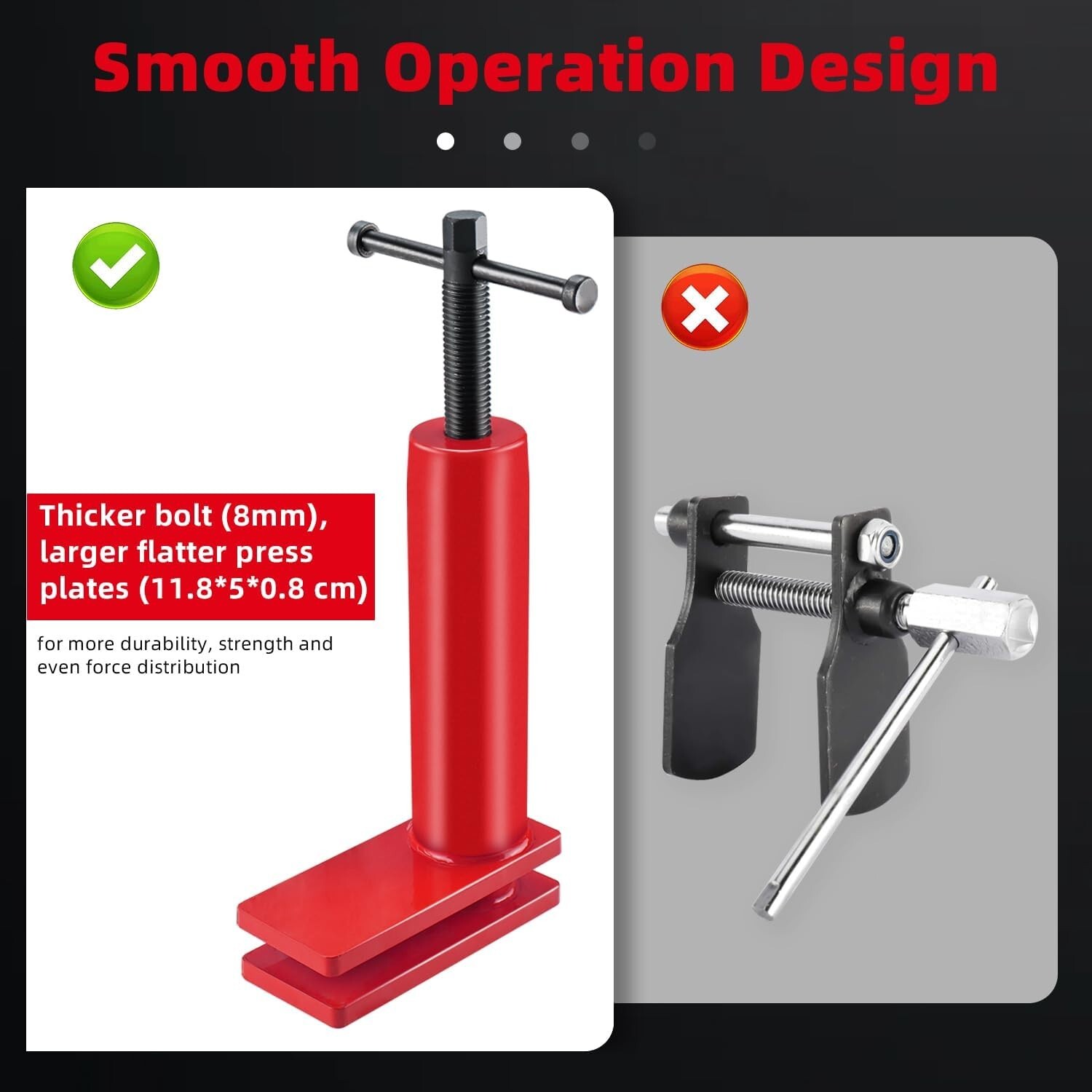 Heavy Duty Brake Caliper Piston Compression Tool Universal for 1 2 4 6 Piston