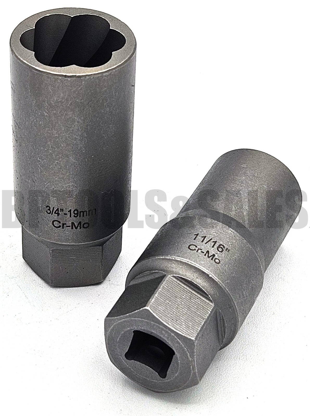 11pc 3/8″ DR. Spiral Deep Bolt Lug Nut Extractor Set Twist Socket Stud Nut CR-MO