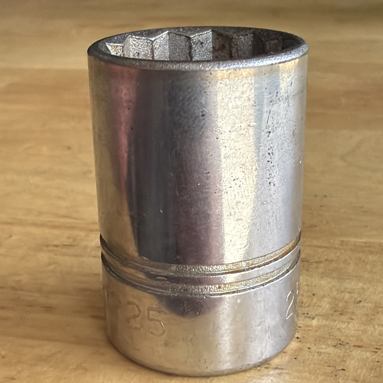 Williams Tools 25/32″ Shallow Socket 1/2″ Drive 12 Point ST-1225 Made in USA