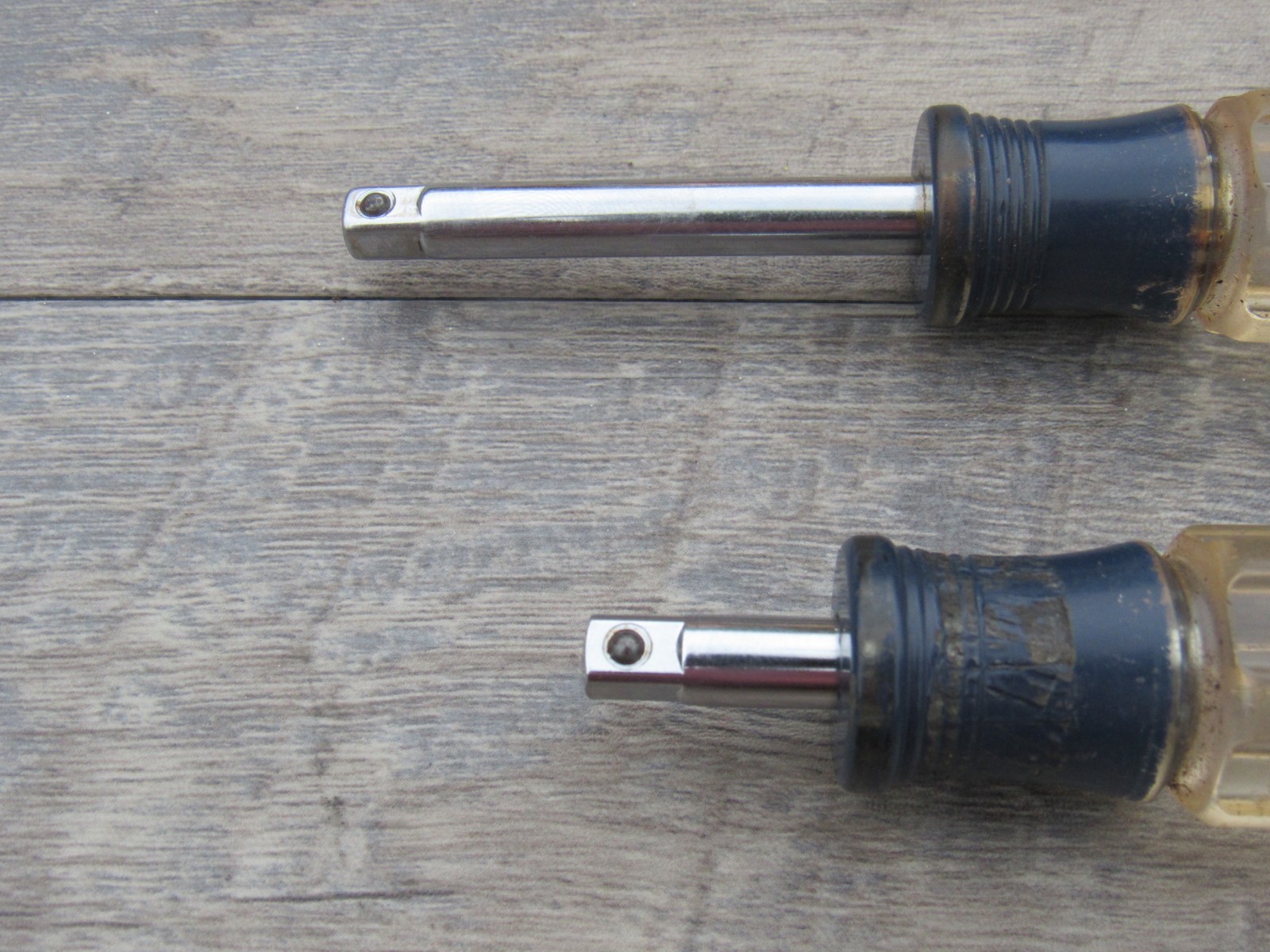 CRAFTSMAN 1/4” DRIVE SOCKET DRIVER EXTENSION 43372 STD 43351 SHORT CLEAR HANDLE