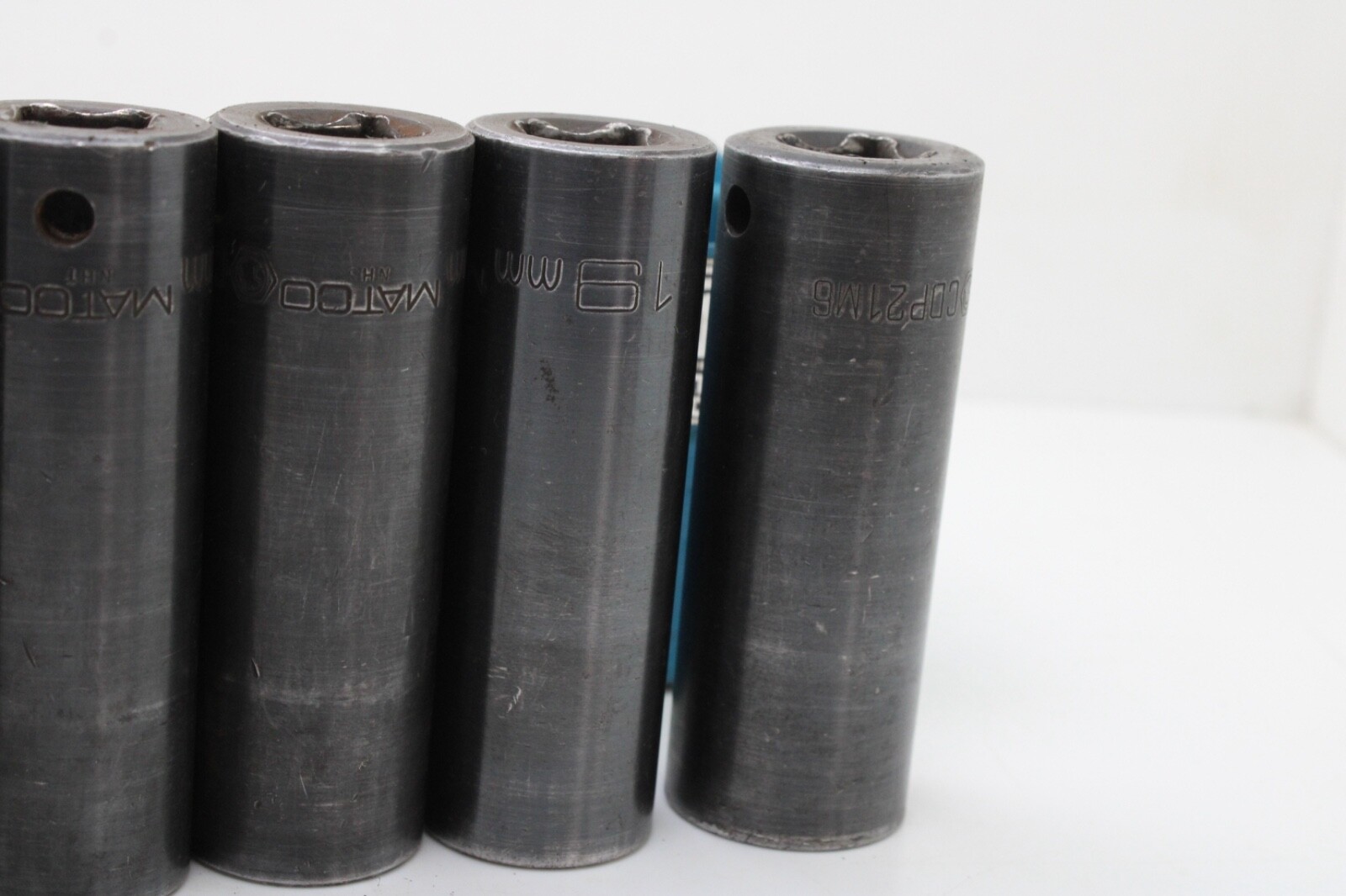 Matco CDP10M6-CDP21M6 10- 21mm 1/2″ Drive 11 Pc 6 Point Deep Impact Socket USA