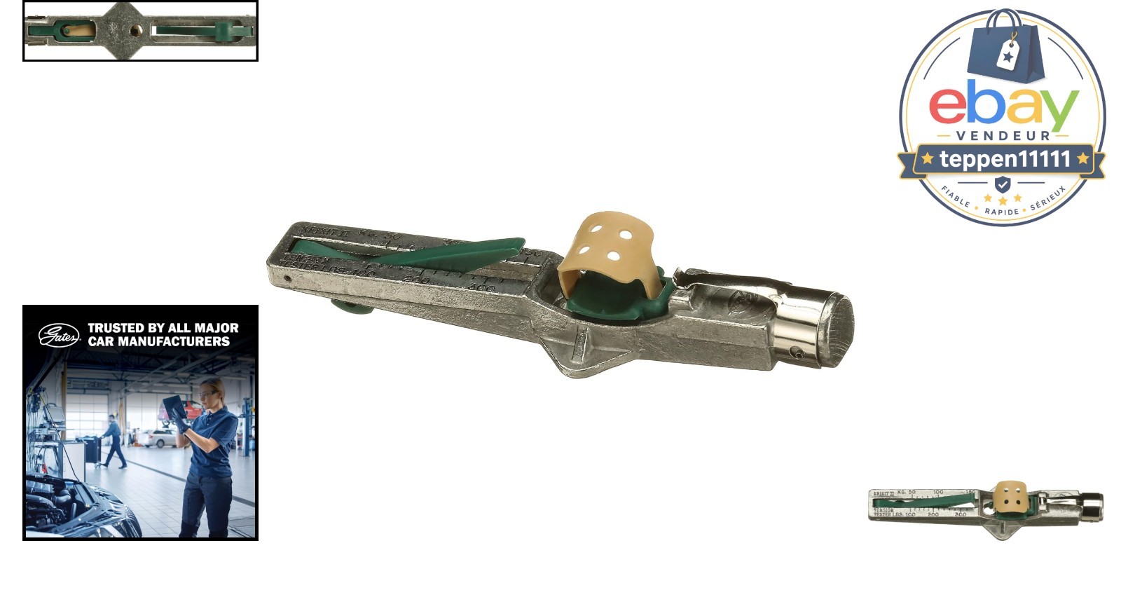 V Ribbed Belt Tension Gauge