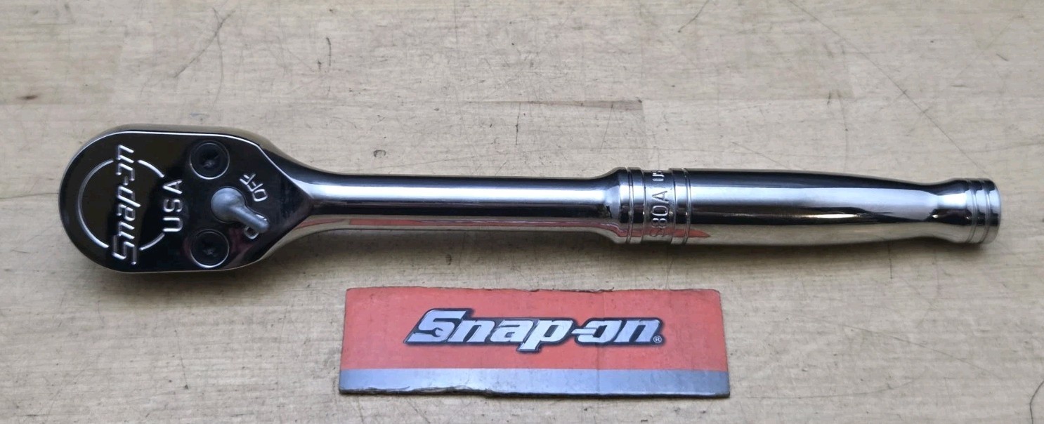 New Snap On S80A – 1/2″ Drive Dual 80 Technology Standard Handle Ratchet
