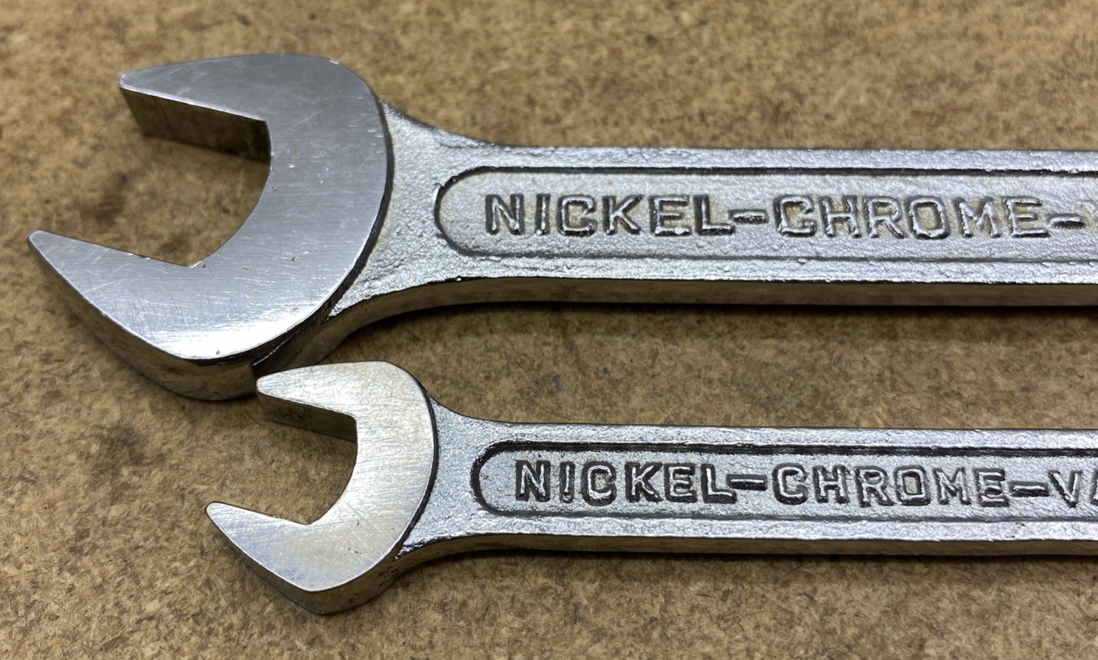 Vintage Toyota Motor Company #60 14mm/17mm and #57 8mm/10mmOpen-Ended Wrenches
