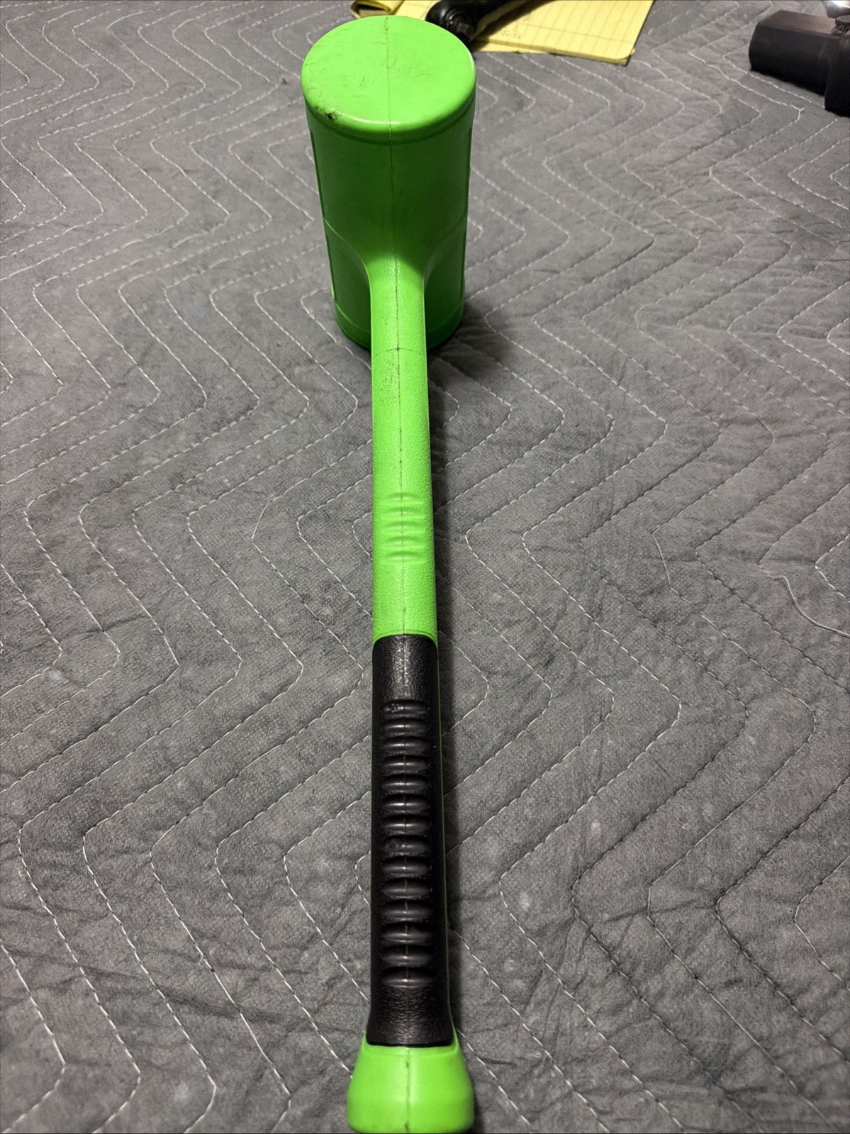 Snap-On Tool USA Green 56. Oz 1550g Dead Blow Hammer Like New!!!