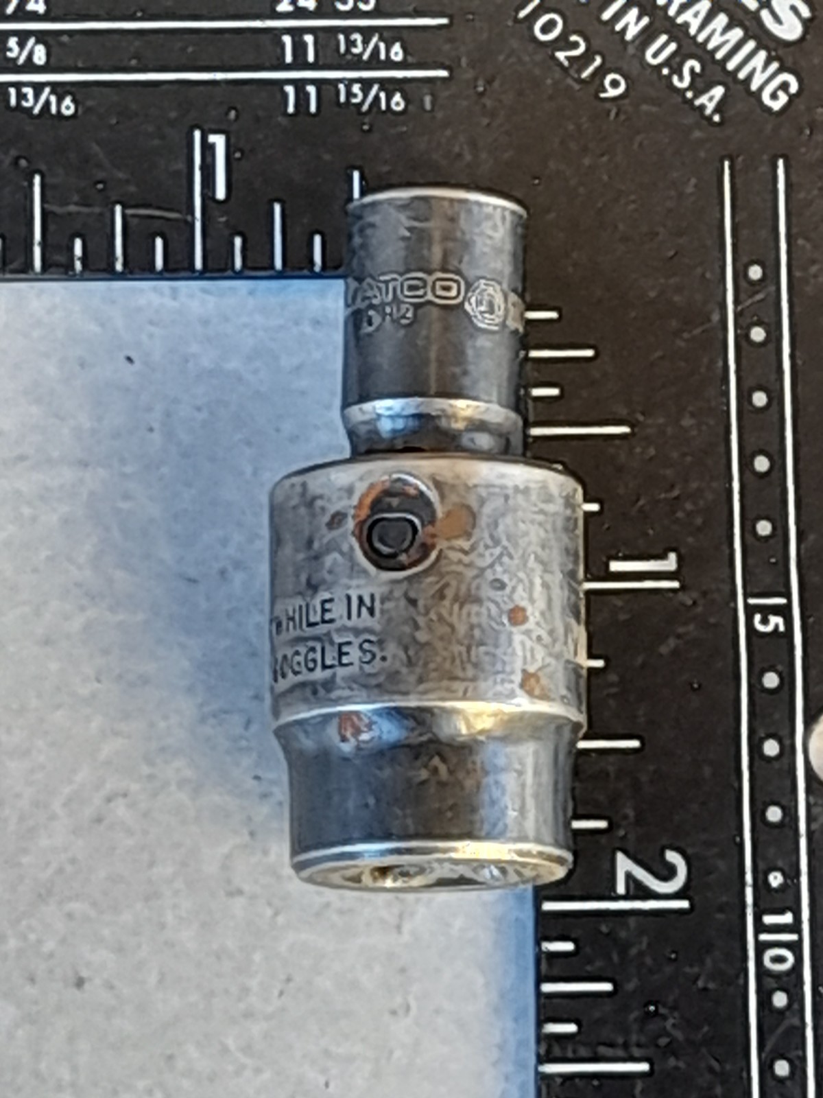 Matco Tools 3/8″ Impact Universal Swivel Socket 3/8″ Drive 6 Point No. BUP126A