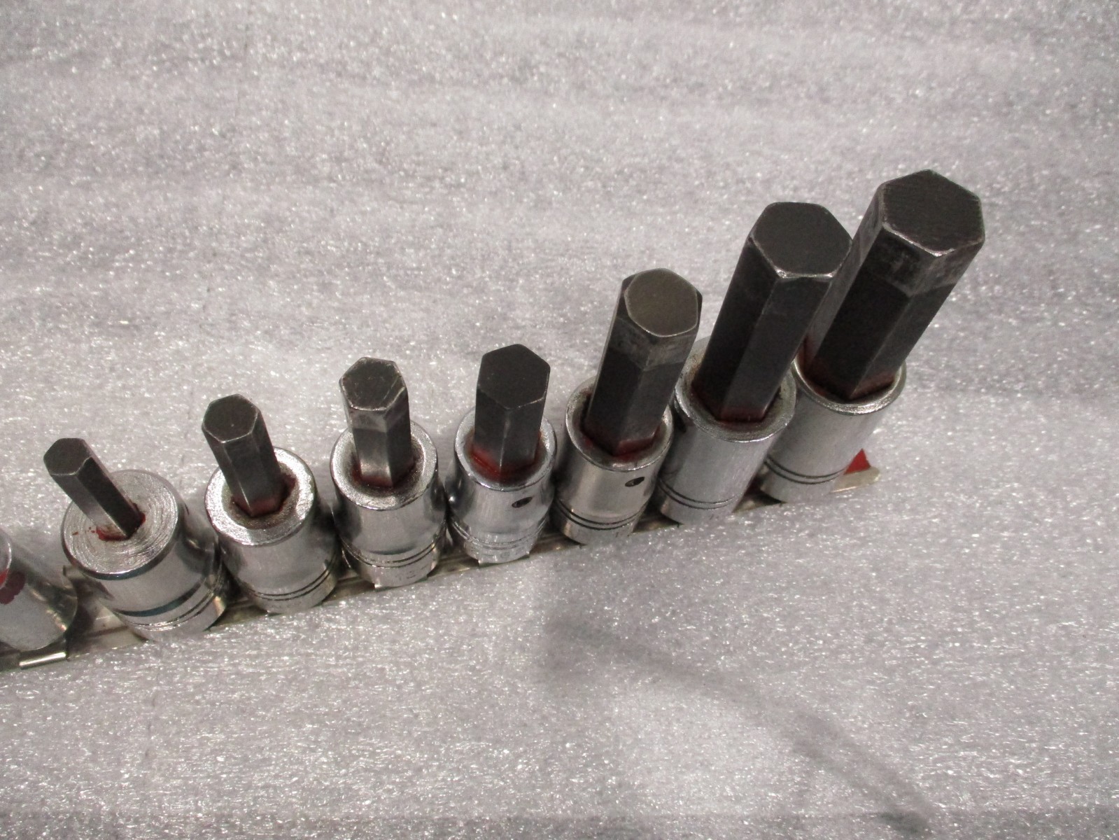 USA Armstrong 7 pc SAE 1/2″ Drive Chrome Hex Bit Socket Driver Set 1/4 to 5/8″