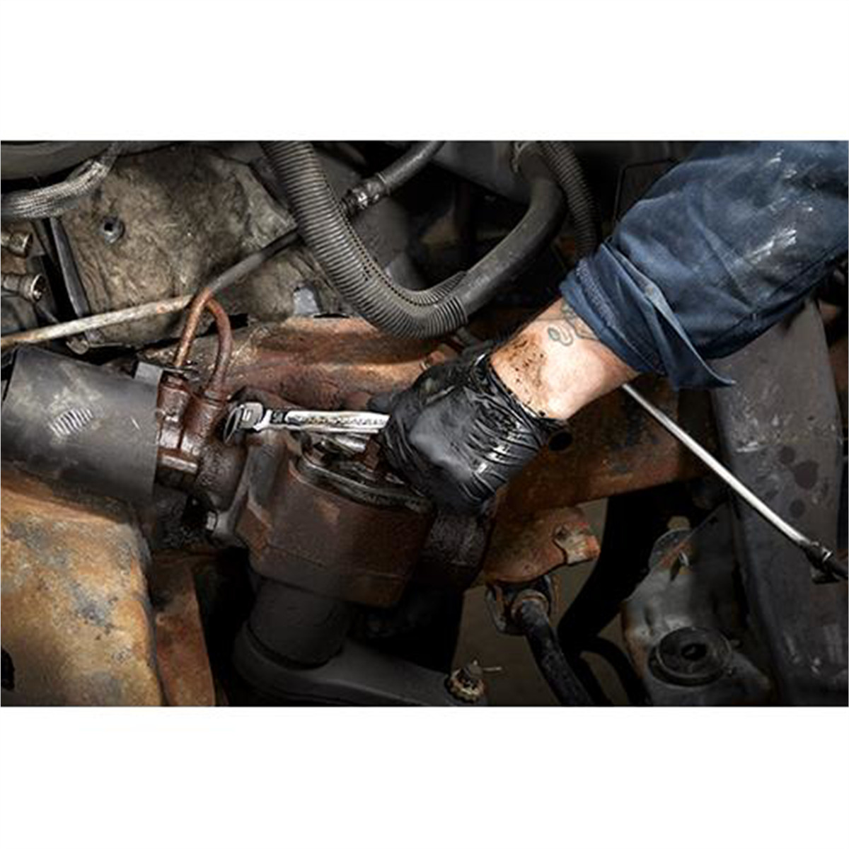 Milwaukee Tool 7pc Metric Flex Head Ratcheting Combination Wrench