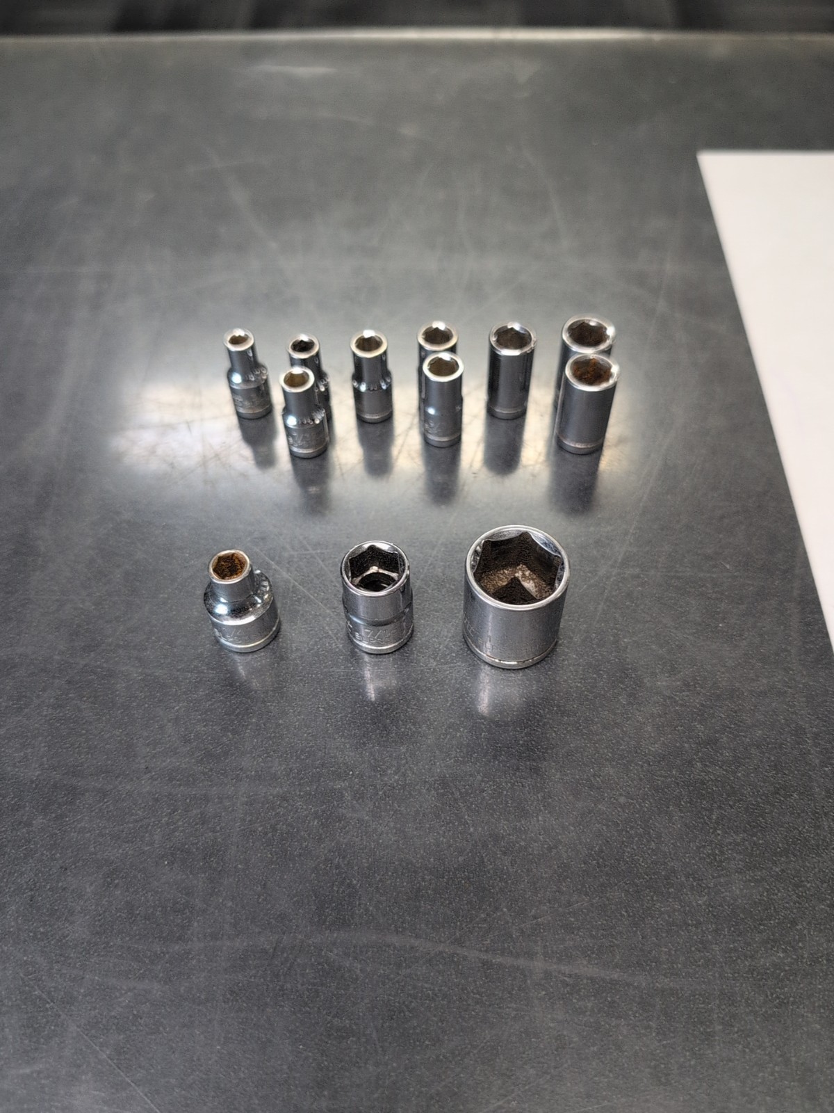 BLUE POINT 3/8 Dr, 1/4 Dr SAE Sockets Various Sizes USA