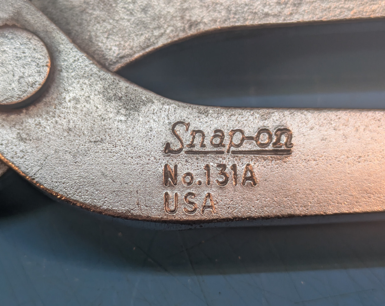 Vintage Snap On 131A Brake Shoe Pull-back Spring Pliers