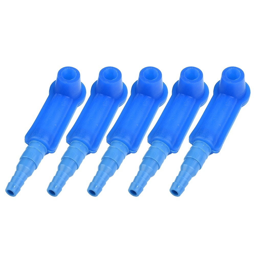 5x/set Car Brake Fluid Replacement Tool Pump Oil Bleeder Change Air Kit Blue