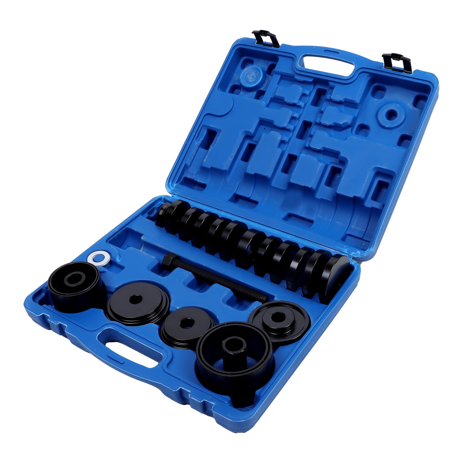 25Pcs Master Front Wheel Drive Bearing Puller Removal Installer Adapter Kit
