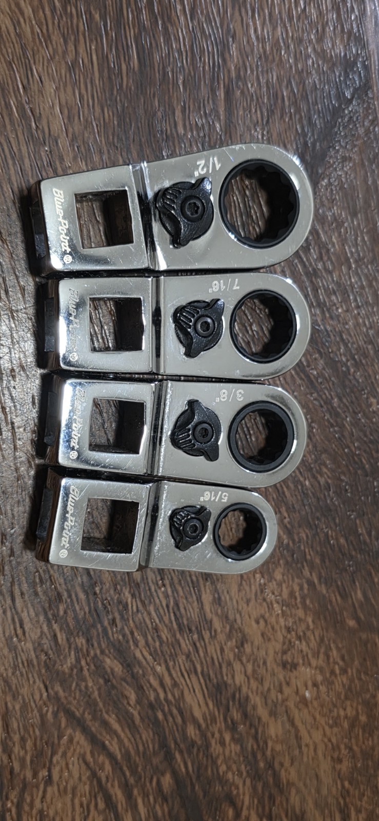 Blue Point 8 PC Ratcheting Crowfoot Set