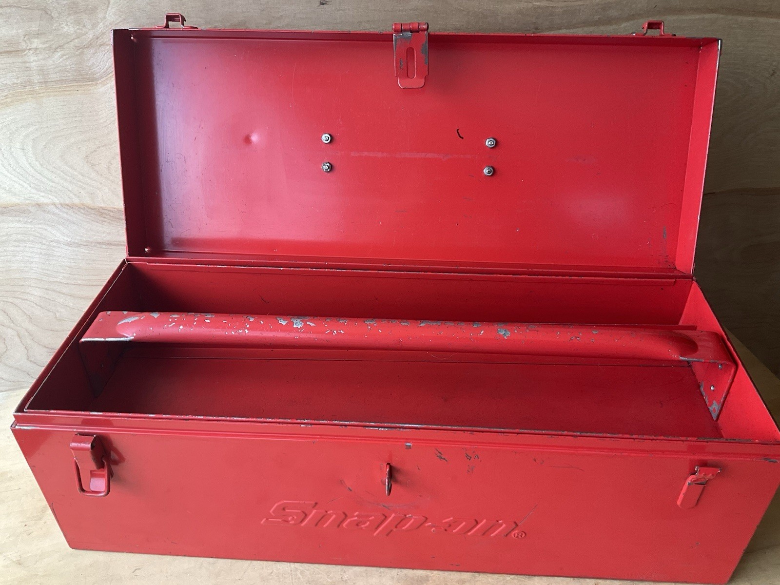 Snap On Tools KRA 24 C Red Carry Tool Box USA Made Hard Case Storage Organizer