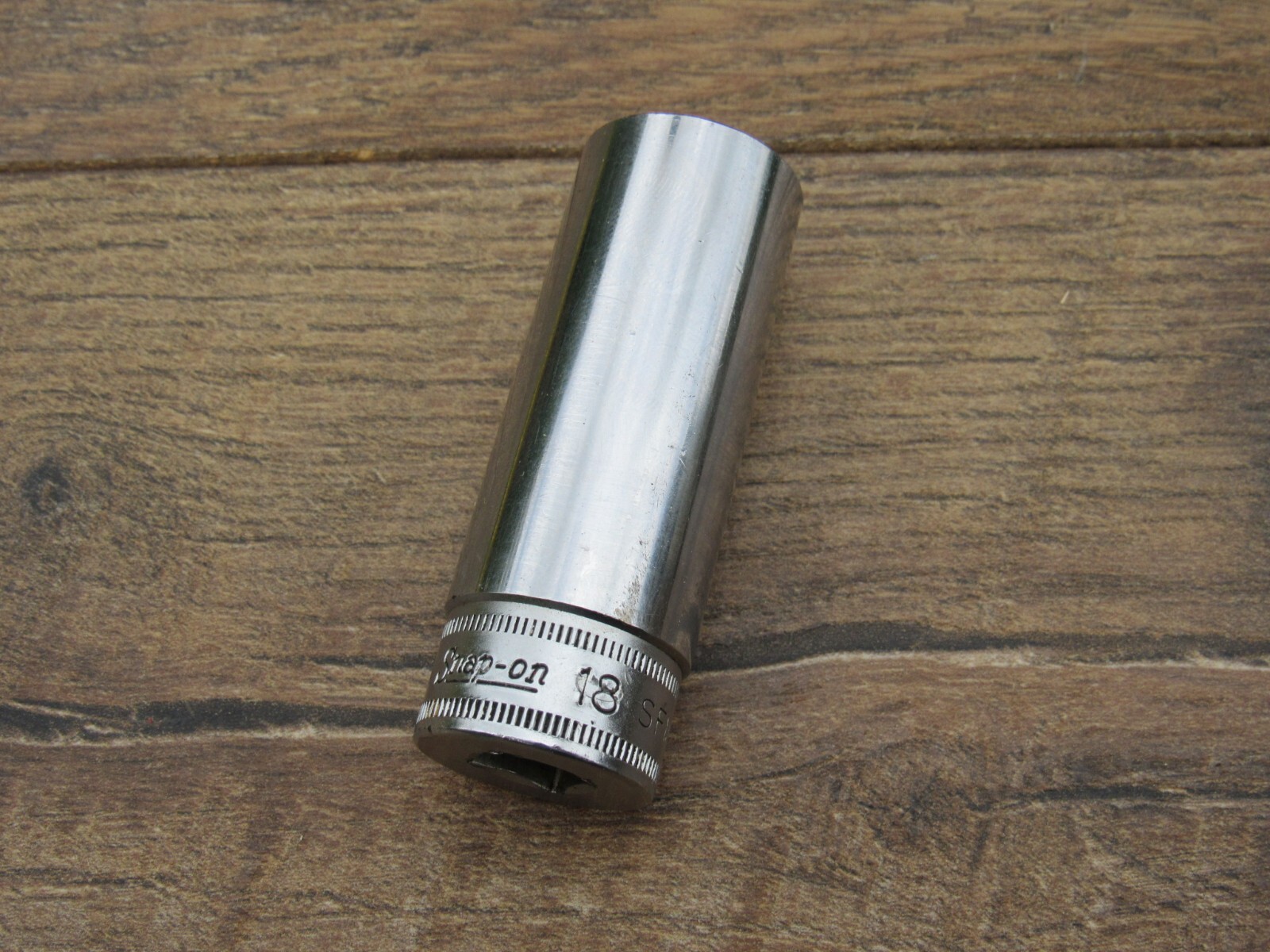 SNAP ON 18MM SFM18 3/8″ DRIVE METRIC 12 POINT DEEP UNDERLINE SOCKET 18 MM SFM
