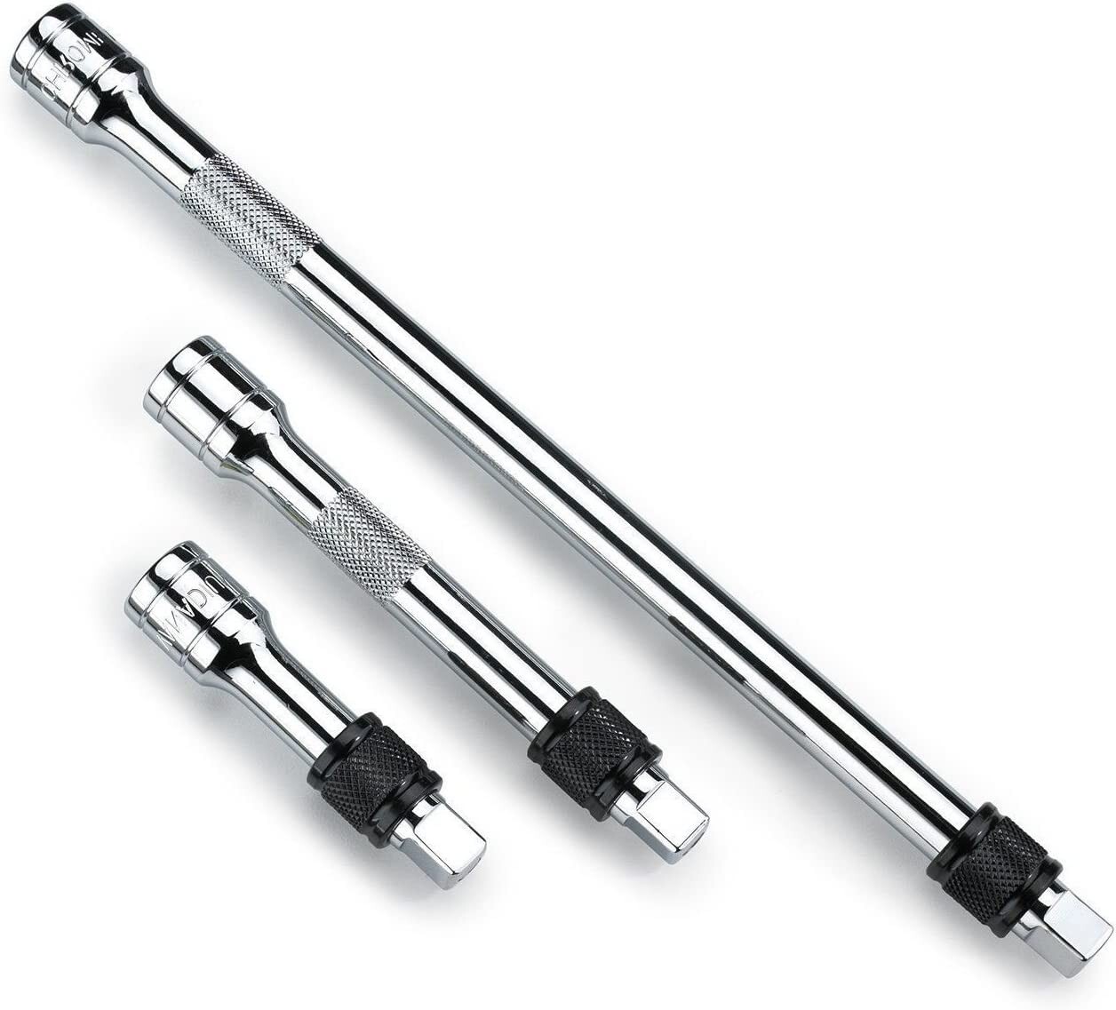 3PC Ratchet LOCK-ON QUICK RELEASE EXTENSION BARS 3/8″» DRIVE 3″ 6″ 10″
