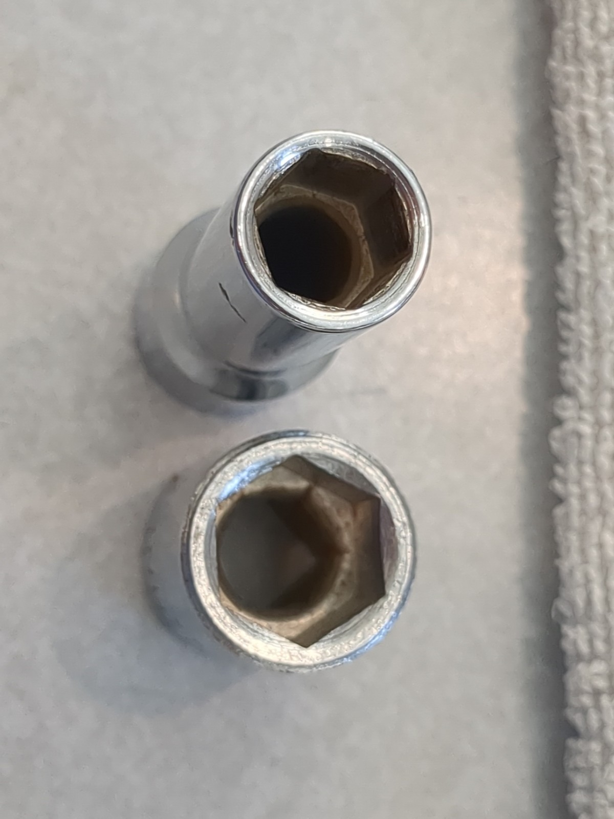 Bonney 5 Socket Lot SAE 1/4, 1/2, 3/8, 5/16 – 1/4 + 3/8 Drives