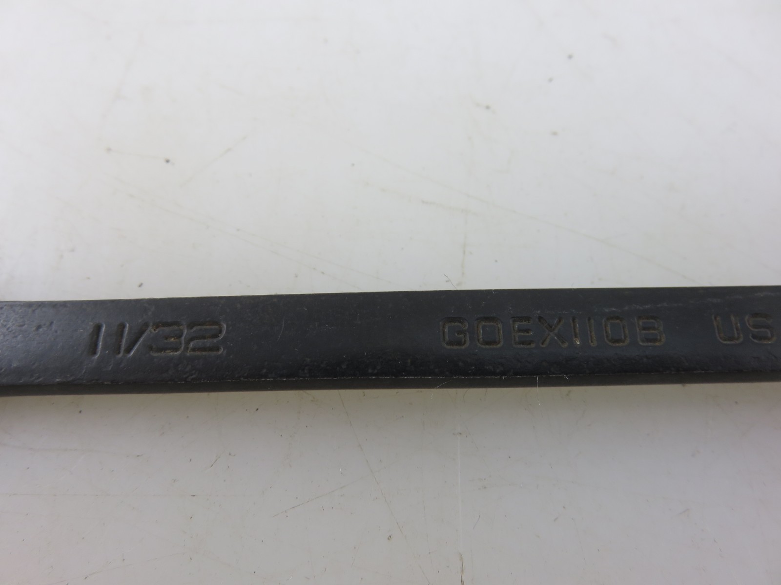 Snap-On GOEX110B BLACK OXIDE Combination Wrench 11/32″ 12pt 5″ Long