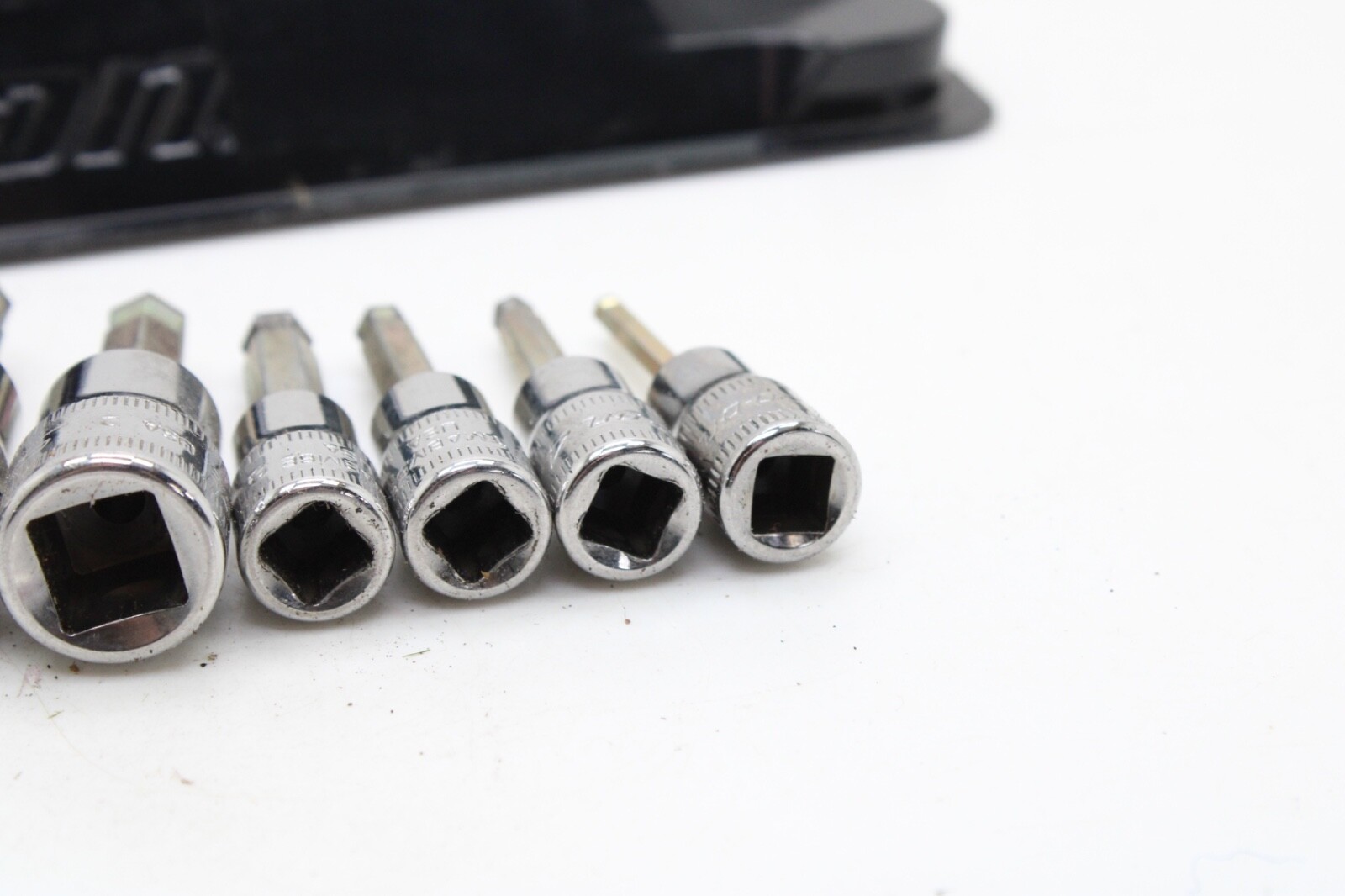 Snap-on 208EFTAMBTY 1/4 3/8 Dr. 3-10mm Ball End Hex Sockets Magnetic Holder USA