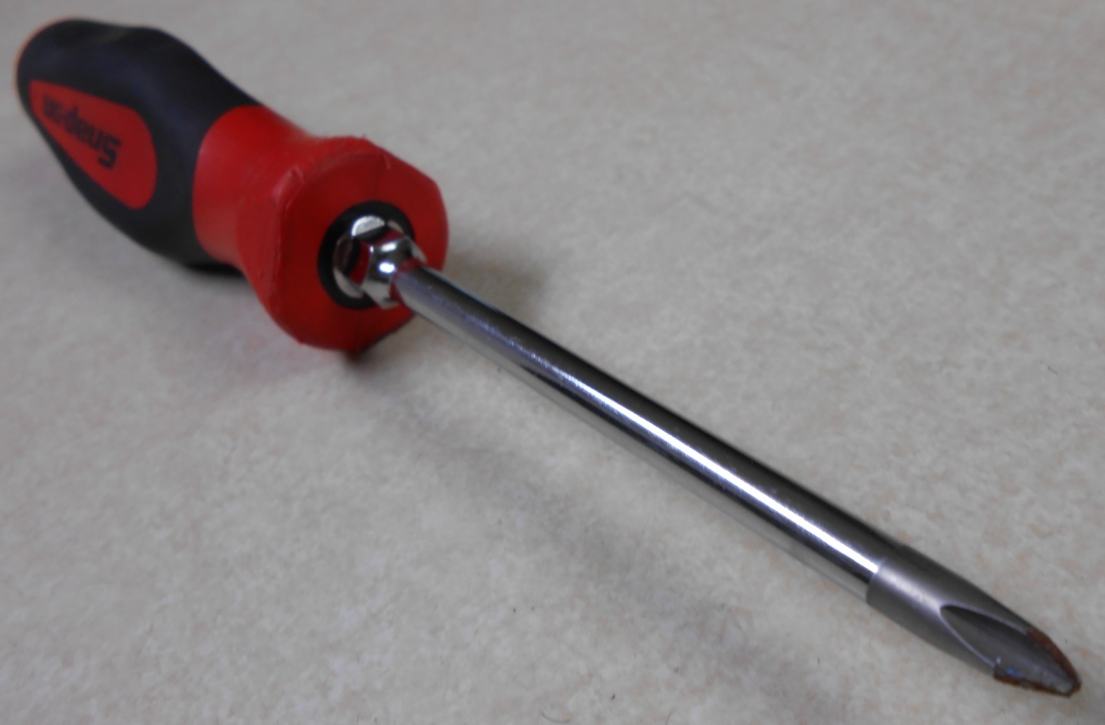 Genuine Snap-on Phillips #2 Soft Grip Standard Screwdriver Red SGDP42IRB