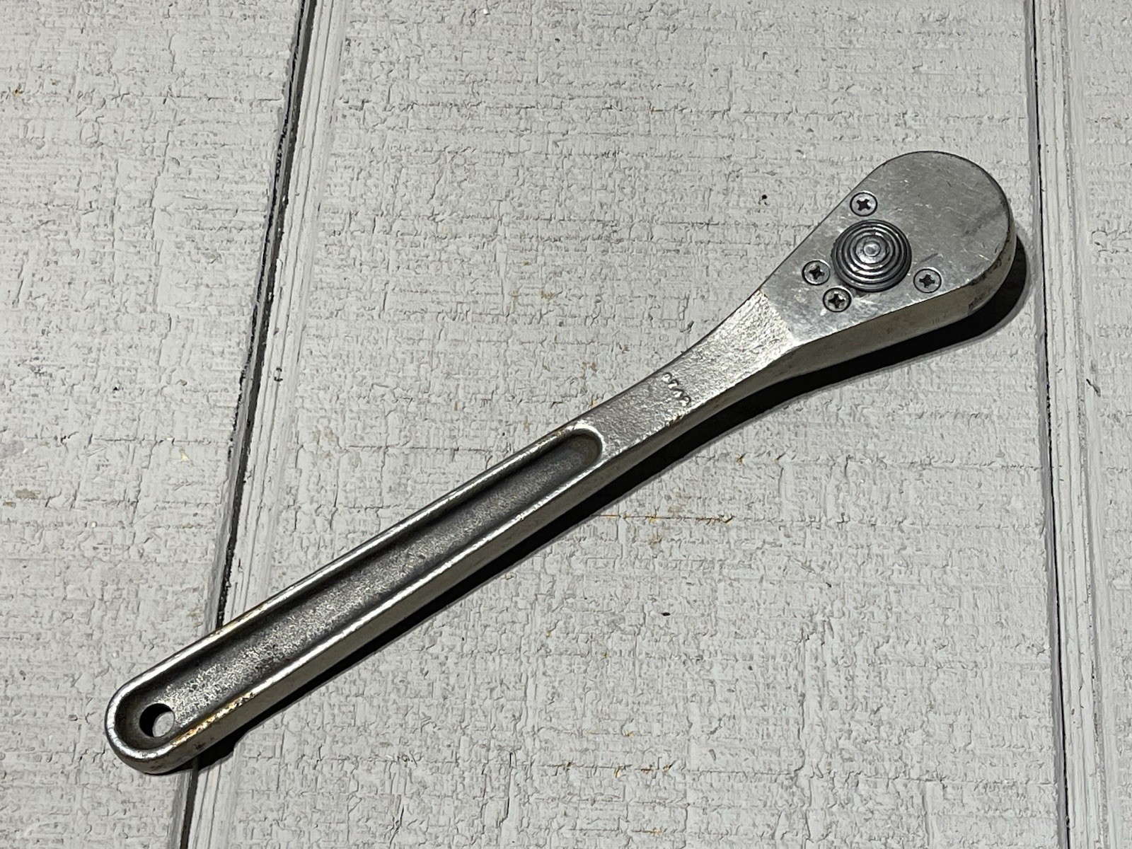 Vtg Herbrand S-10 1/2″ Drive Rachet Slide Shift Selector Van-Chrome 1940’s USA
