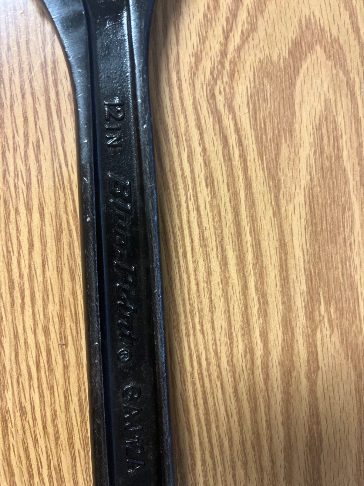 BLUE POINT GAJ12A – 12″ OR 300MM ADJUSTABLE WRENCH – INDUSTRIAL FINISH – LOC#47