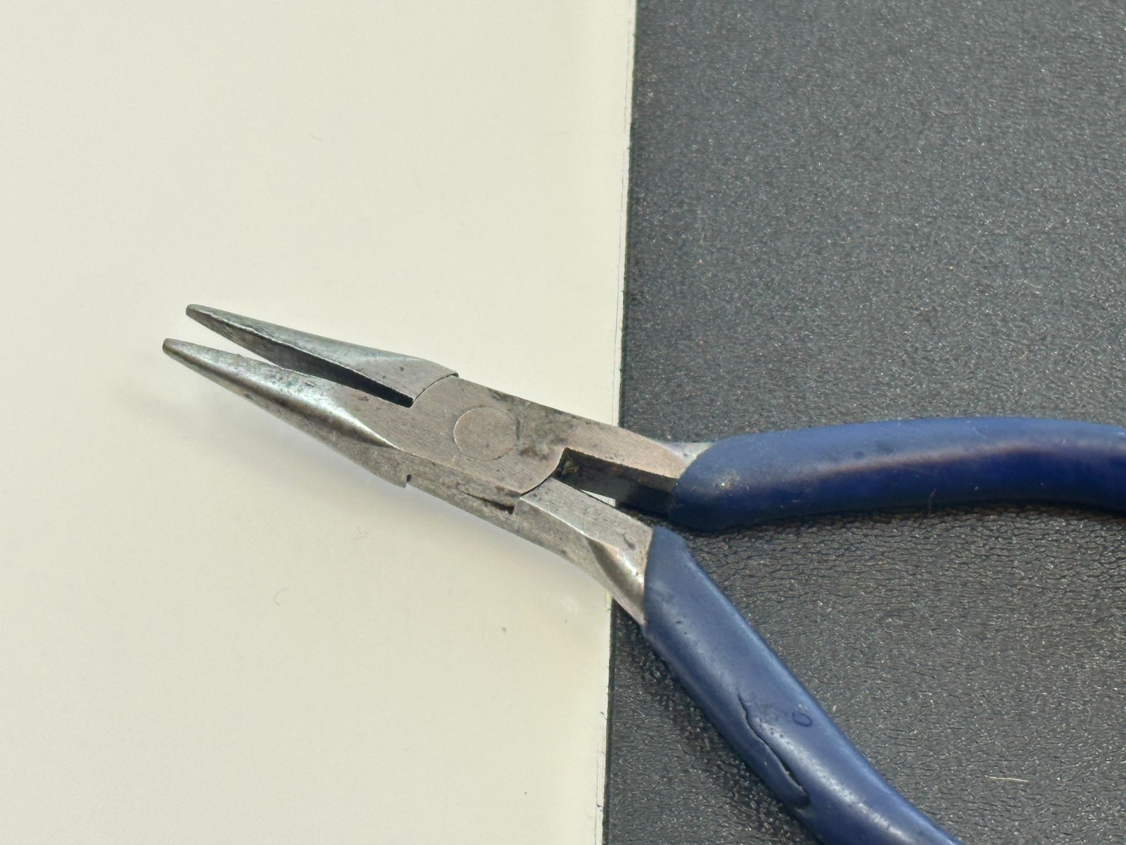 🇺🇸 Craftsman Tools USA Dark Blue Handle Grip (Rare) Needle Nose Pliers 6″ Long