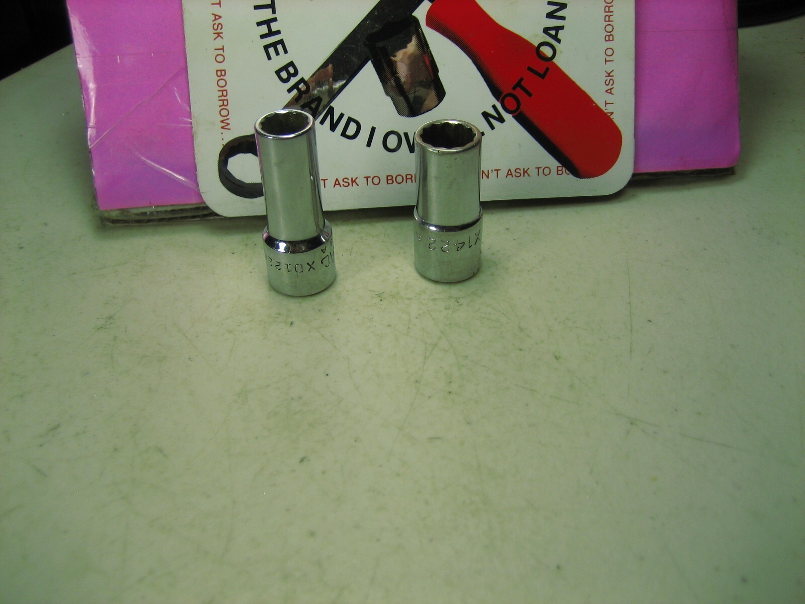 MAC – Lot Of 2 Sockets , 3/8” Drive, 12 Pt, (3/8” XD122)( 7/16” XI142)