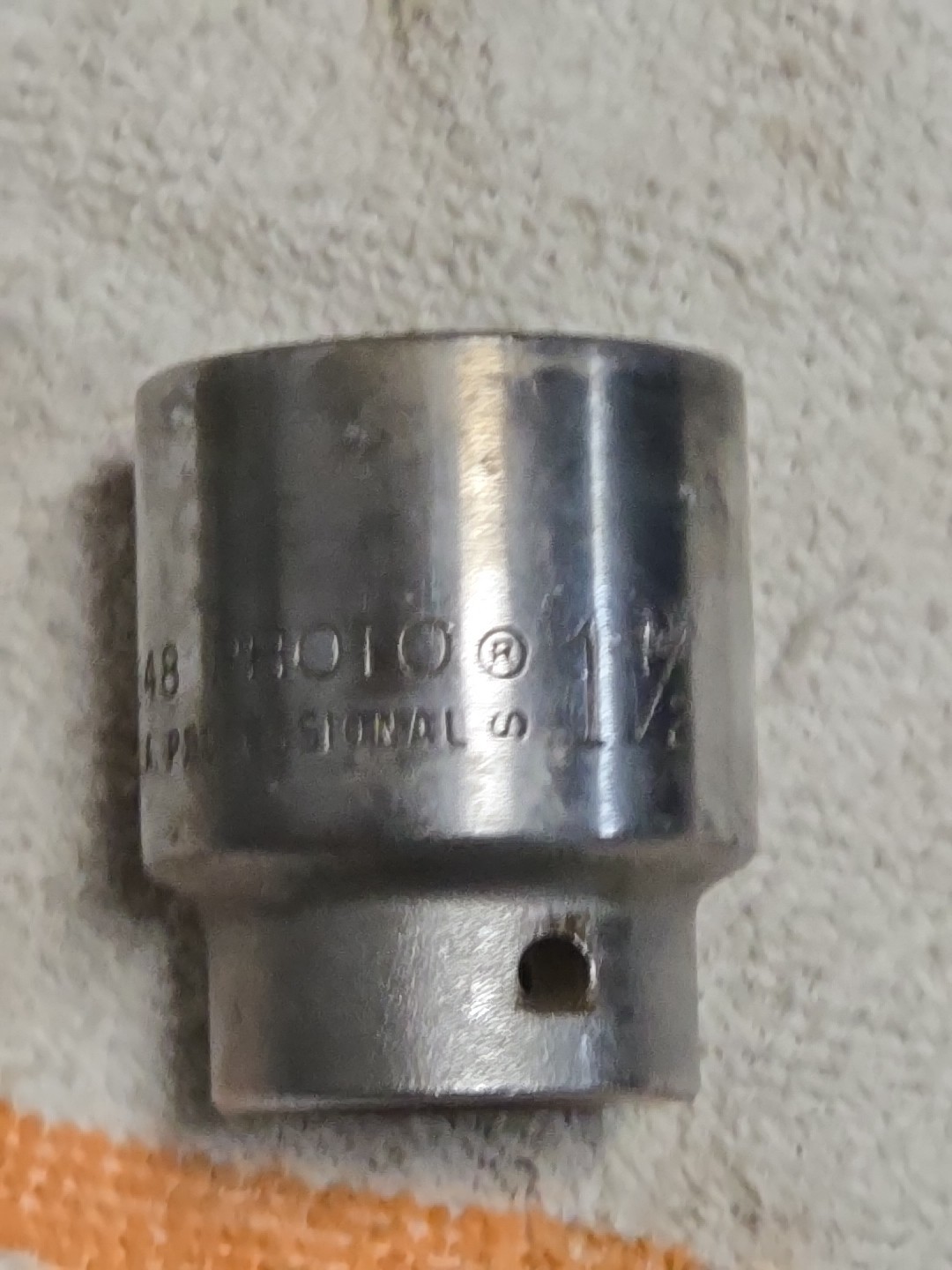Proto 5548 1 1/2 Inch 3/4 Drive 12 Point Socket USA Made