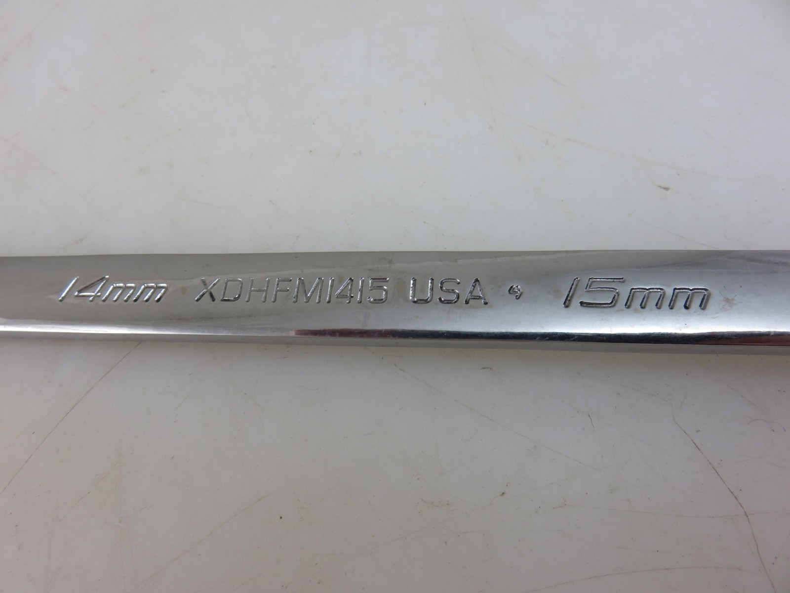 Snap-On XDHFM1415 Metric High Performance 0° Box End Wrench 14mm x 15mm