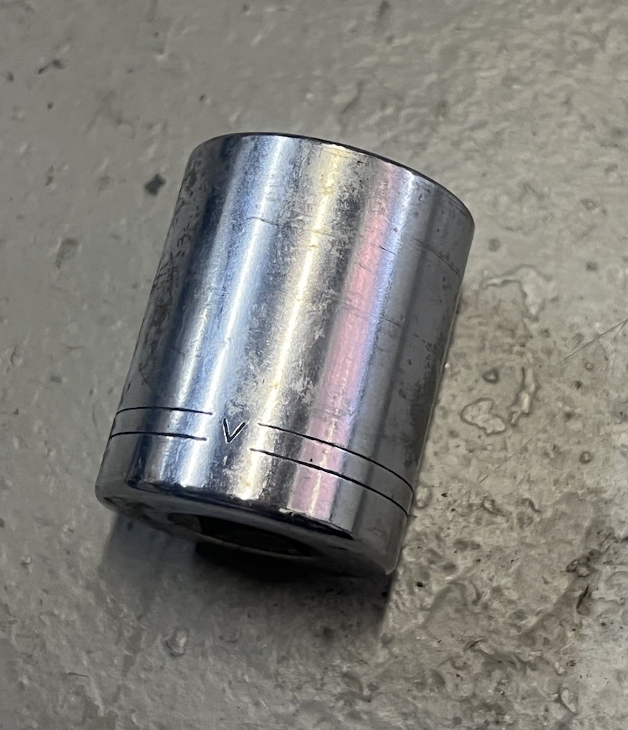 Craftsman V 47517 1” 12 Point 1/2 Drive Shallow Socket SAE USA