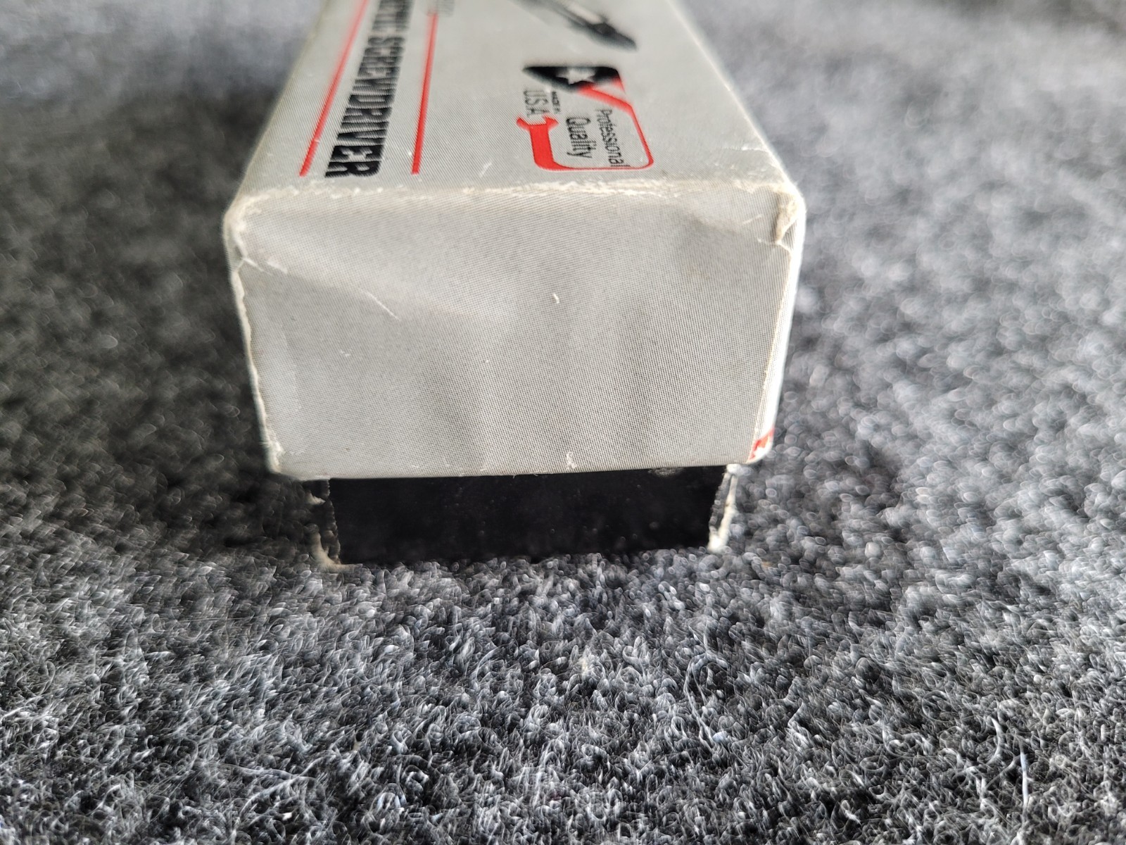 Snap-on Black Stubby Hard Handle Ratcheting Screwdriver SSDMR1A Older Box