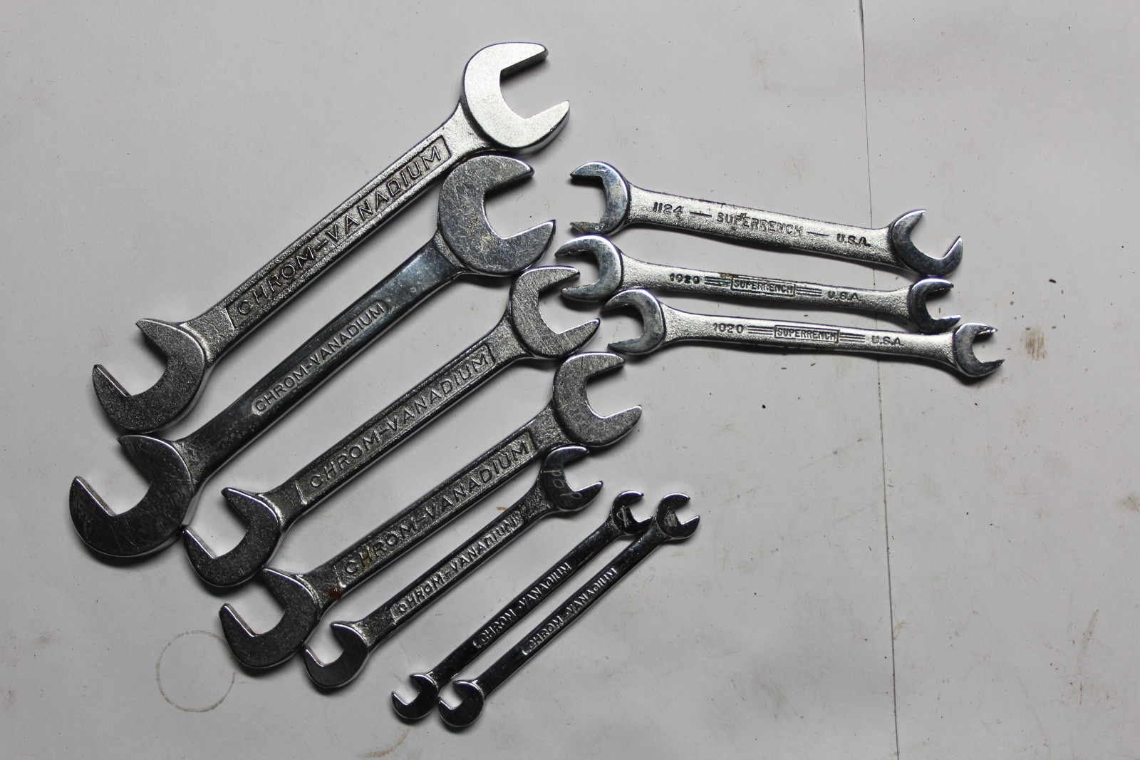 ELORA 146 METRIC Obstruction Wrench Set GERMANY + WILLIAMS IGNITION WRENCHES USA