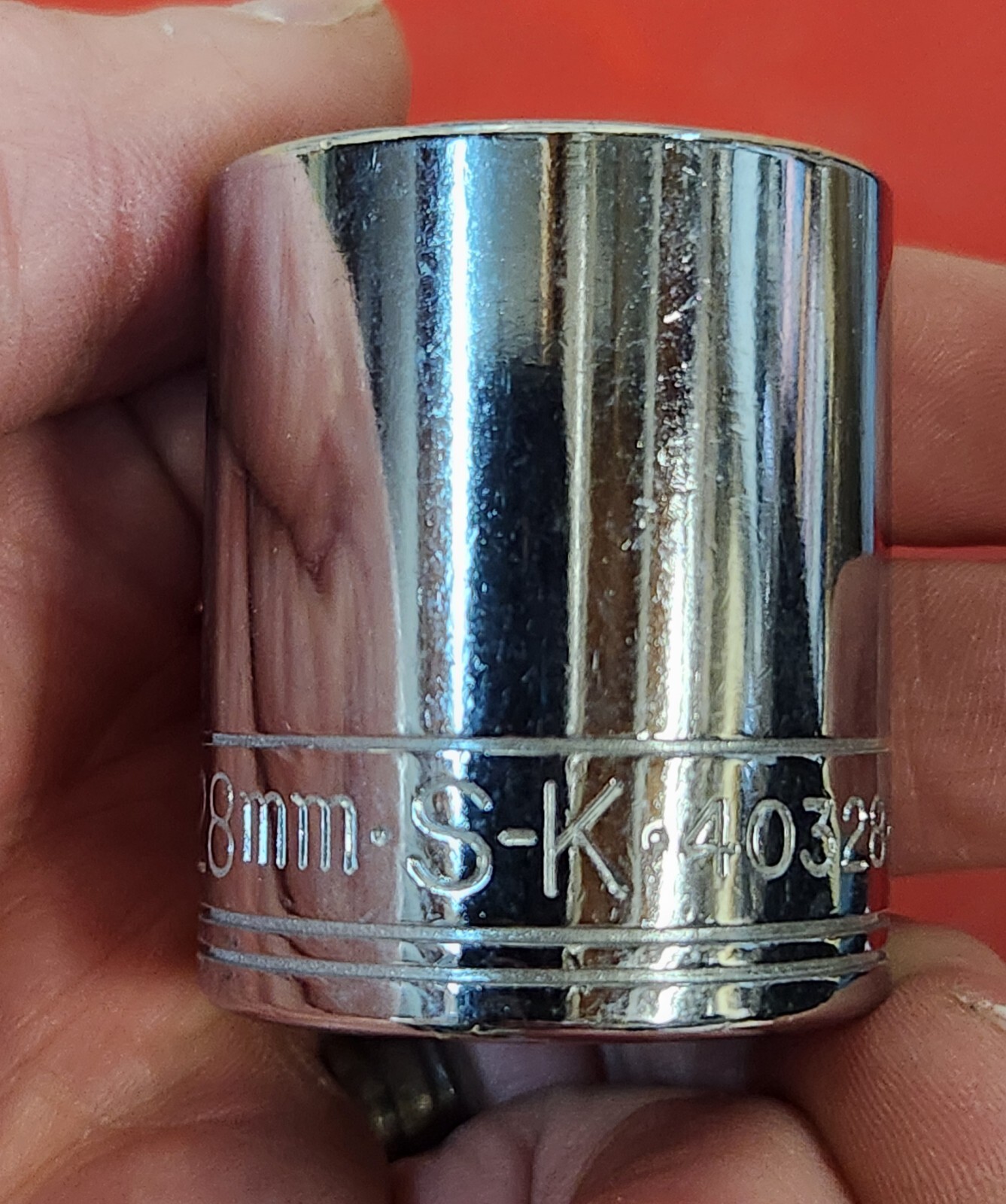 SK 1/2″ Drive 28mm Shallow Socket 40328 12pt Many Styles NOS Vintage USA