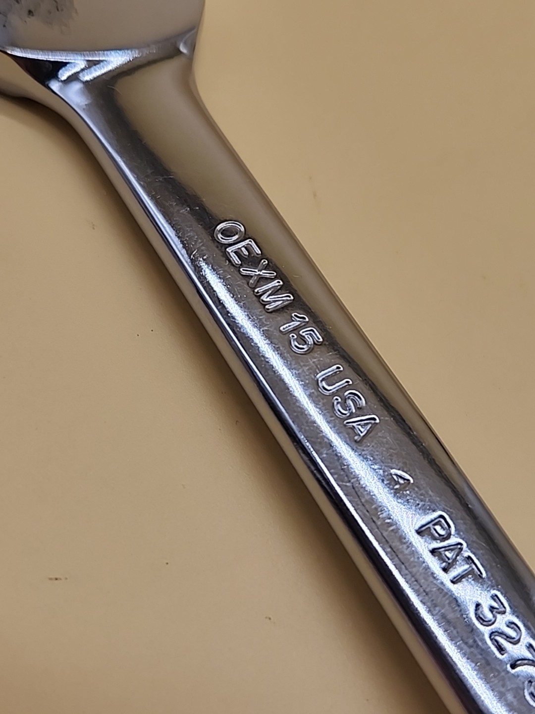 Snap-On OEXM15 Combo wrench 15mm 12 point 6 1/8″ long+MAC X126 3/8″ USA