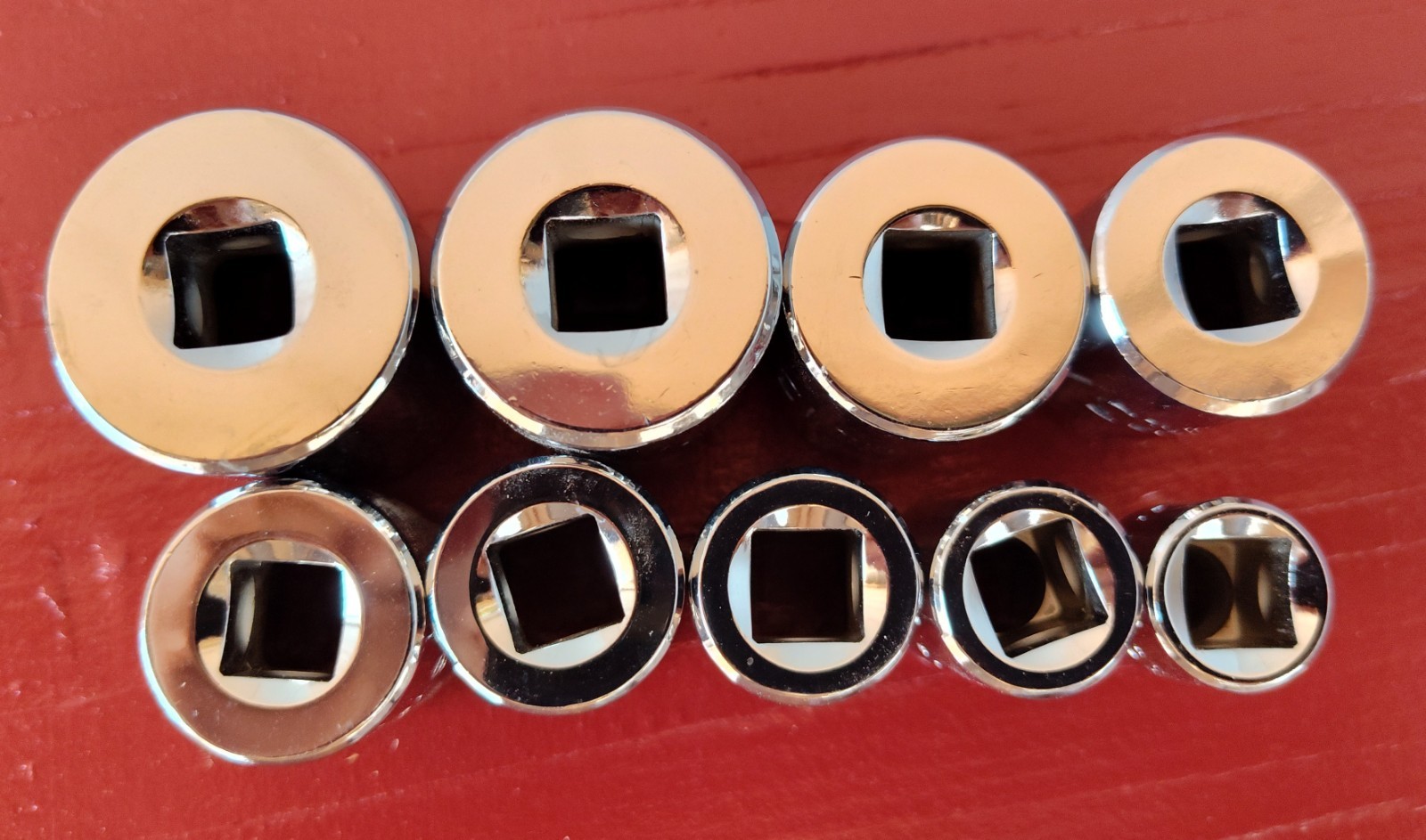 🇺🇲 Proto Tools 3/8″ Dr. SAE 10pc Socket & Rachet Set