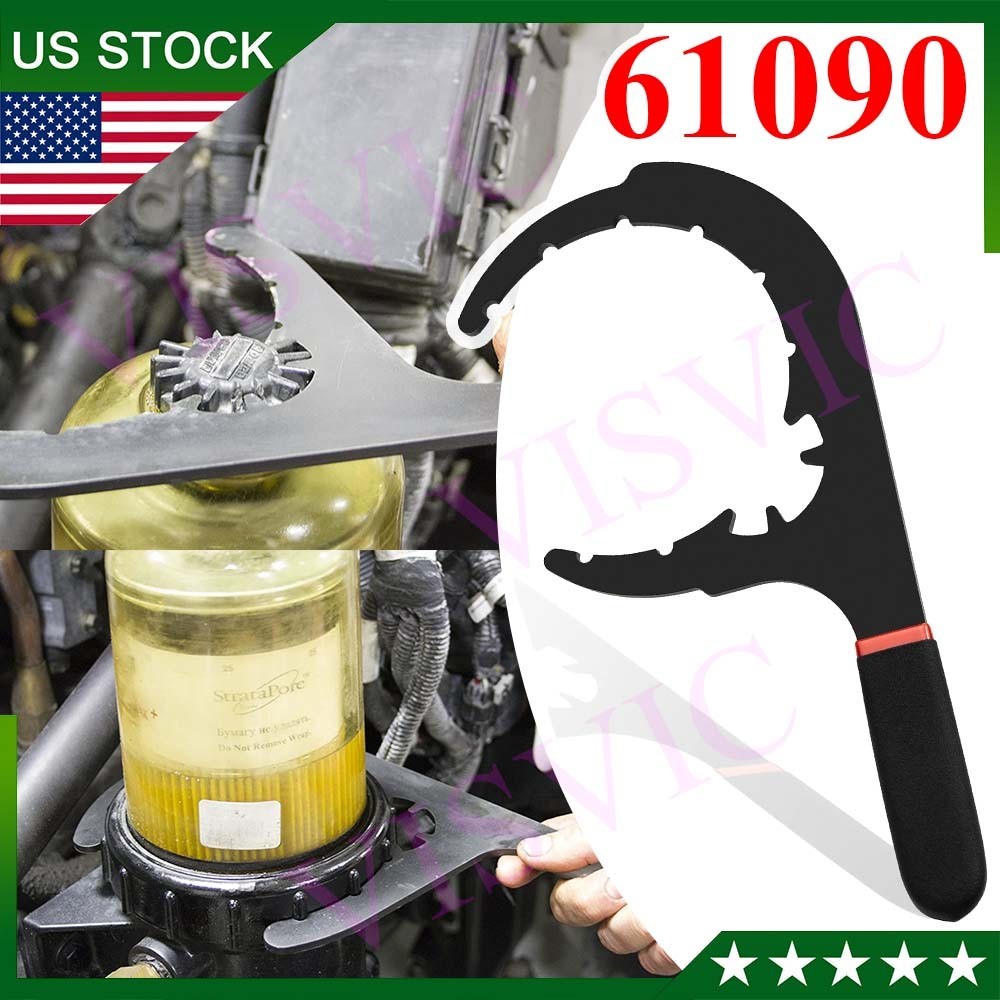 61090 5″ Diesel Fuel Filter Wrench Fits 230-243 Shop Pro ST Class 4-6 Trucks New