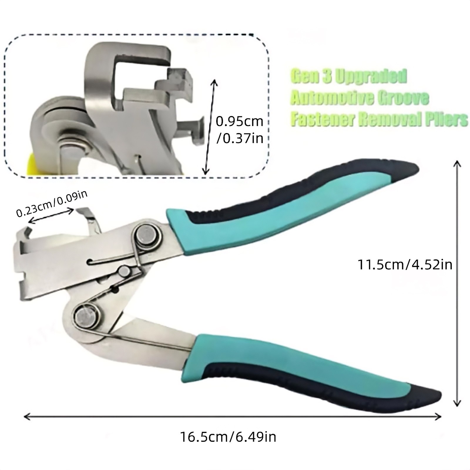 Non-Slip Grip Car Disassembly Pliers for Trim Clip Fastener Remover Tool Durable