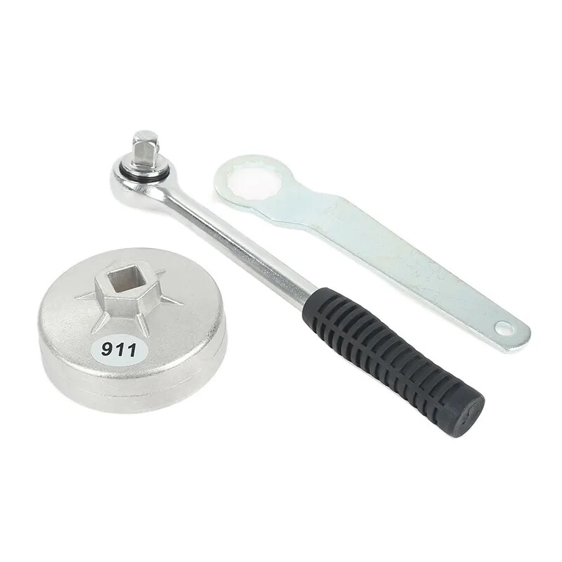 23pcs Automotive Oil Filter Cover Type Disassembly Wrench Socket Ratchet Wrench