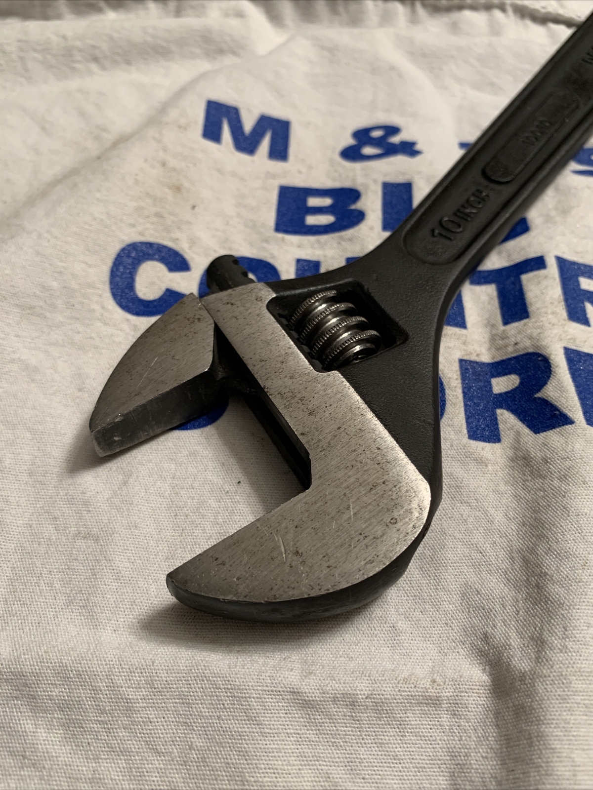 T&E Tools USA 10″ Adjustable Wrench – Forged Steel 10010