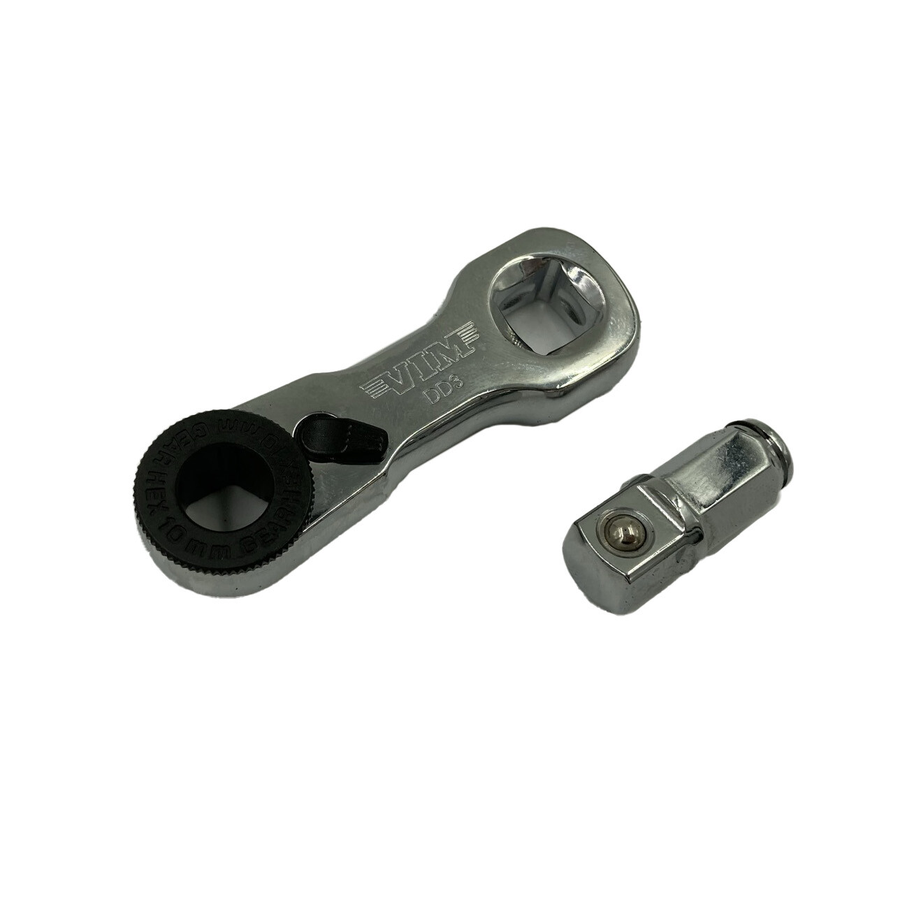 VIM Tools DD3 3/8″ Dual Drive 3″ Long Micro Ratchet