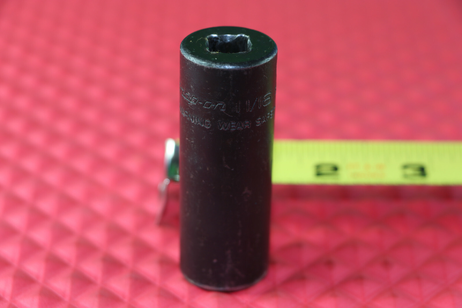 Snap-On Tools 11/16» SAE 3/8» Drive 6 Point Impact Deep Socket SIMF220 USA