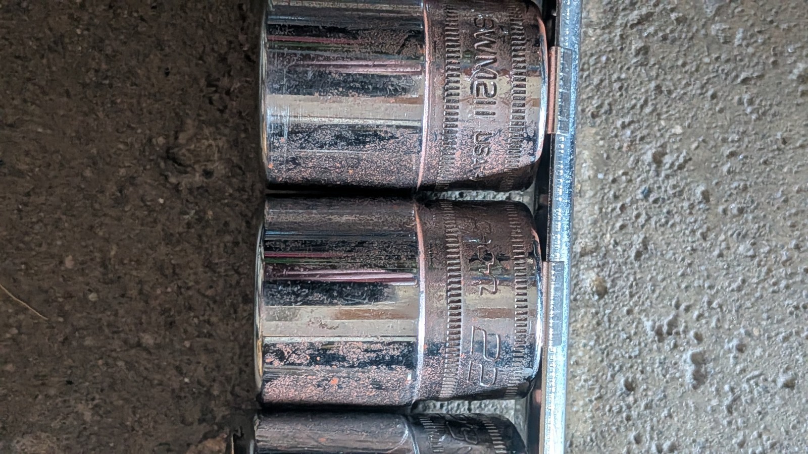 13 Snap-on Socket Set 1/2″ 23mm 22 21 20 19 18 17 15 14 13 12 11 10 Metric 12pt