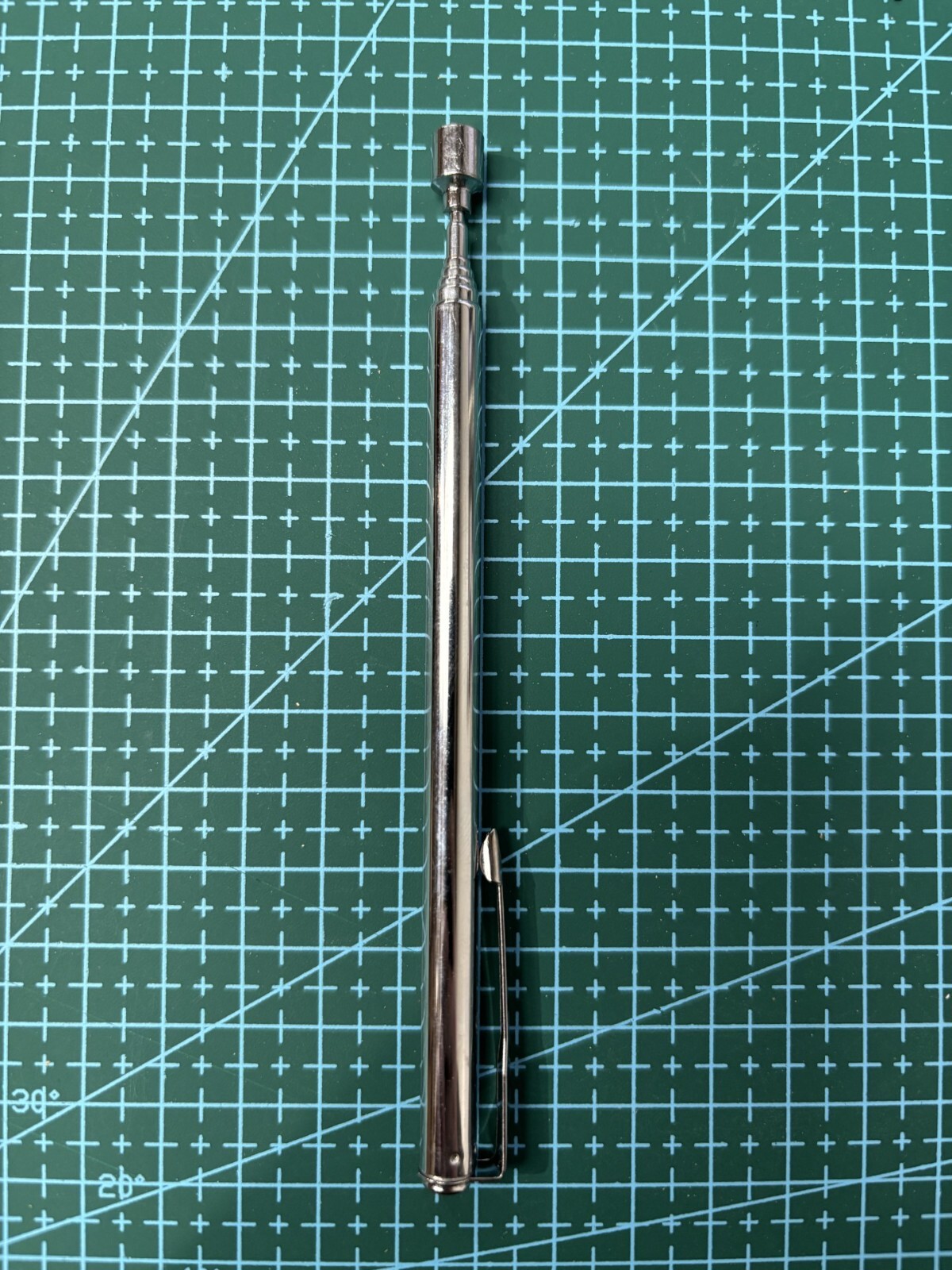 Telescopic Magnetic Pick Up Tool Long Reach Magnet Extendable Extending 3lb Pen