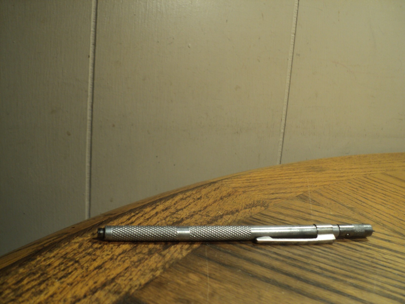 Vintage Pocket Screw Starter w/ Magnetic Tip Tool w/ Scripto Pocket Clip 5-5/8″