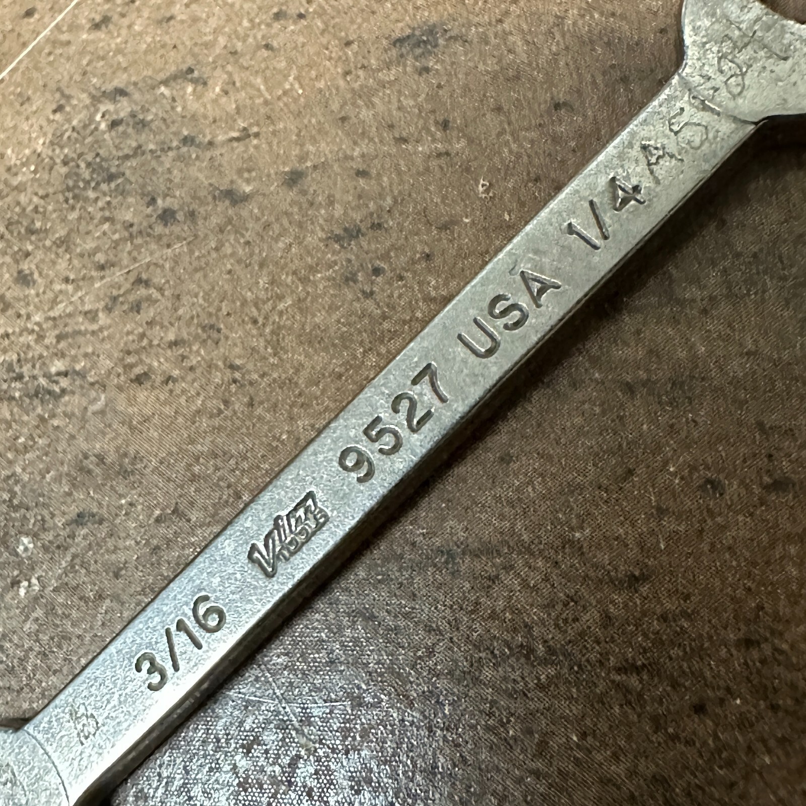 VIM Tools 9527 3/16″ x 1/4″ Open End Wrench USA VTG