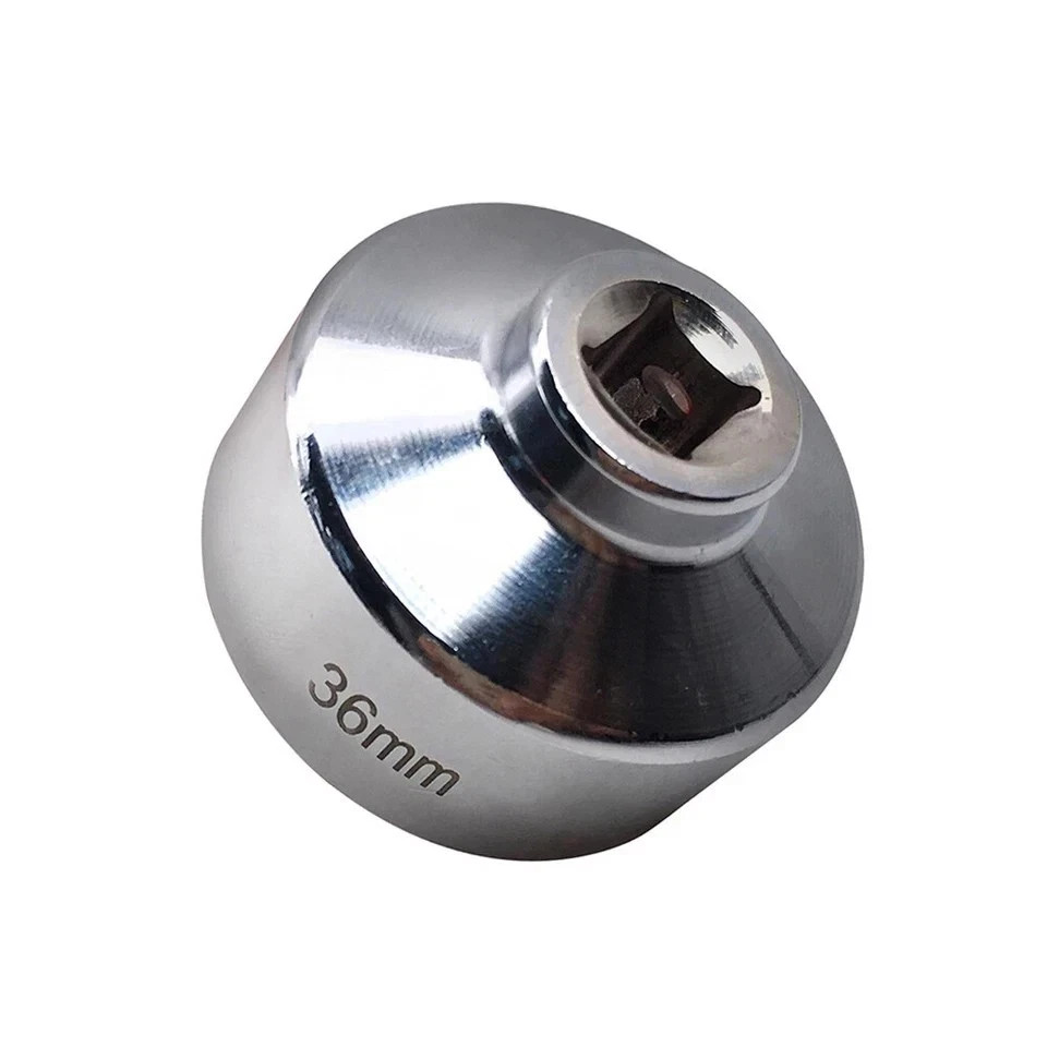 36mm Oil Filter Socket Tool 3/8″Drive Cap Remover Low Profile Socket Wrench C2C6