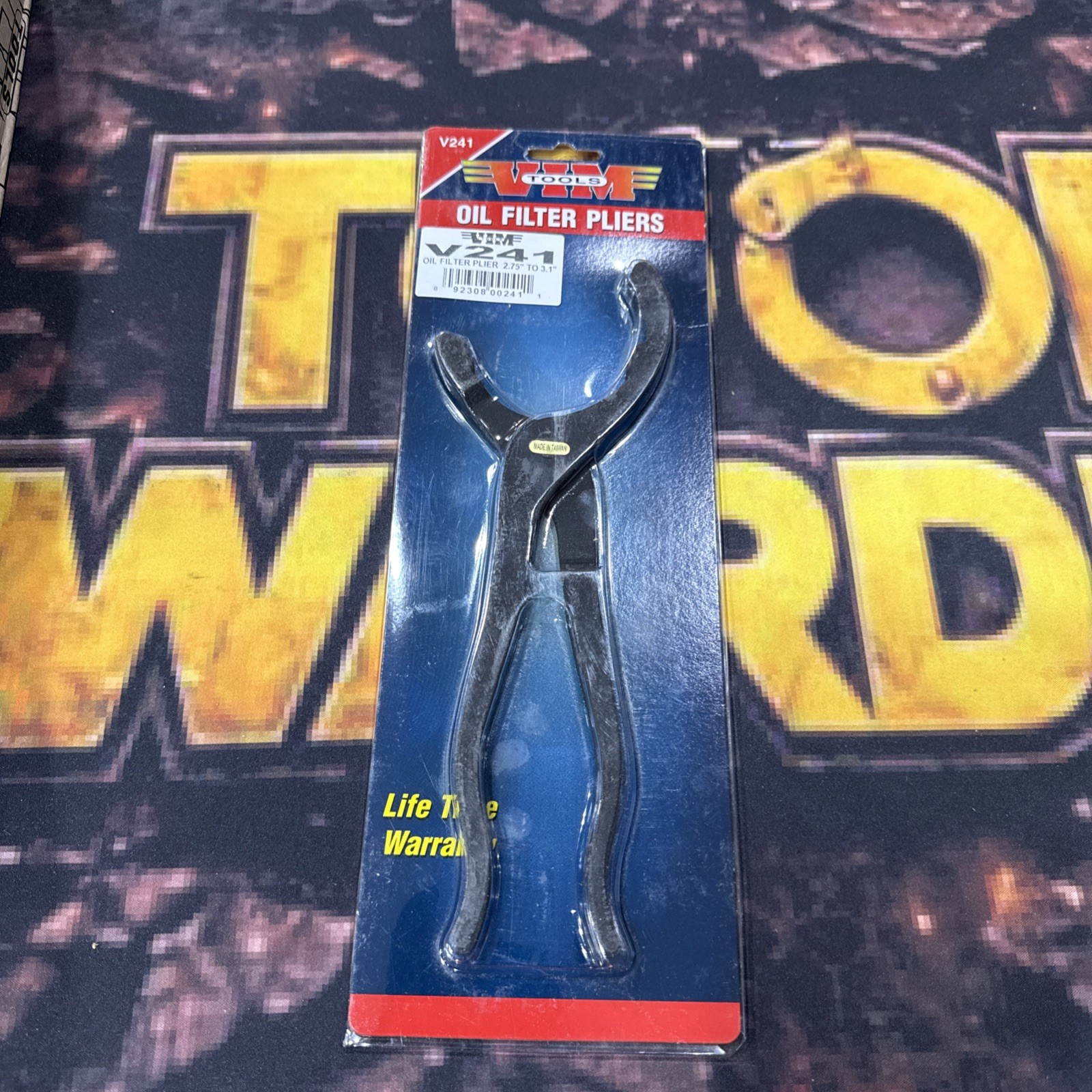 VIM Tools Oil Filter Pliers 2.75 To 3.1” V241 Free Shipping