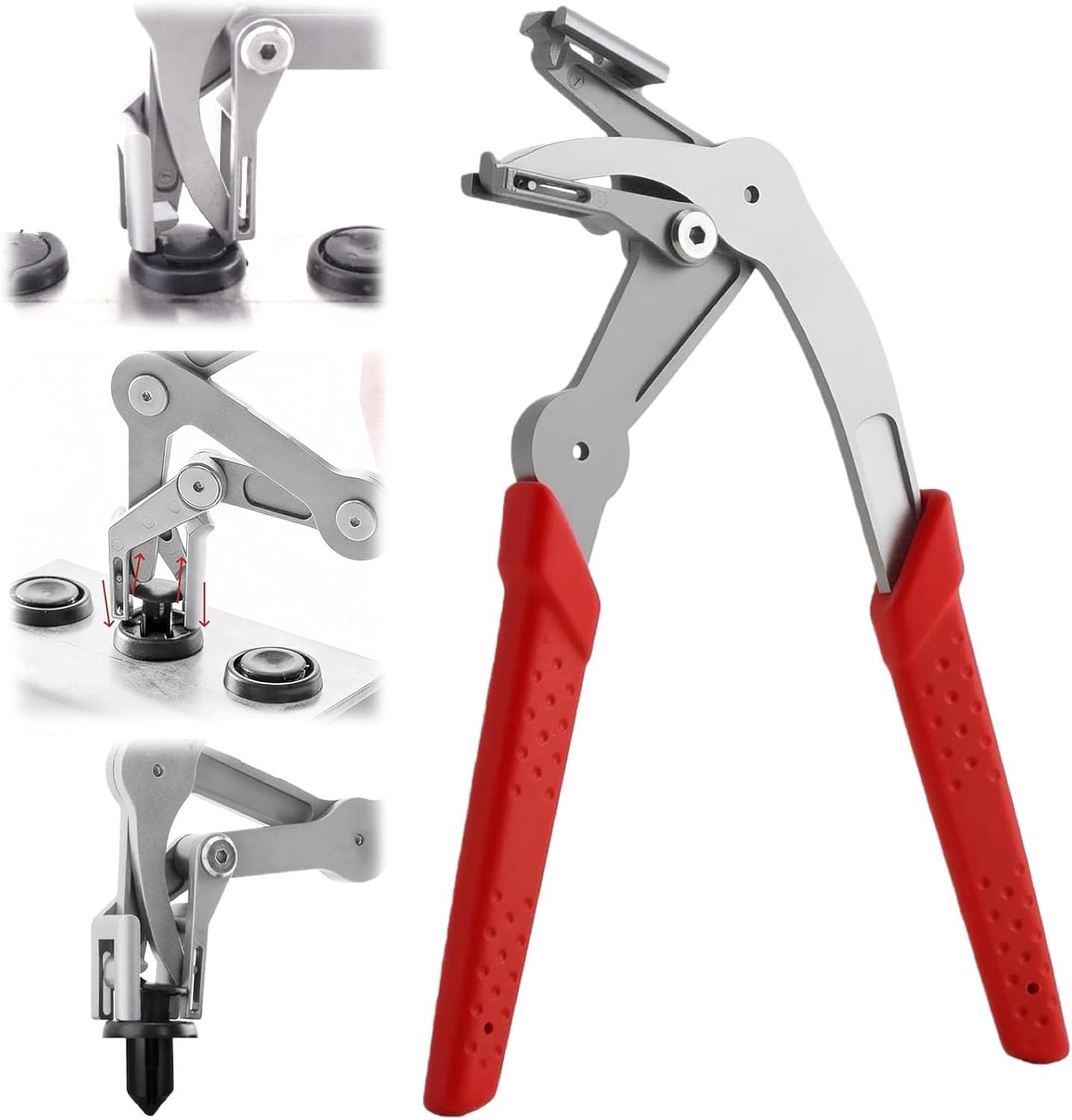 Automotive Plastic Fasteners And Door Trim Removal Tool With Comfortable Grip